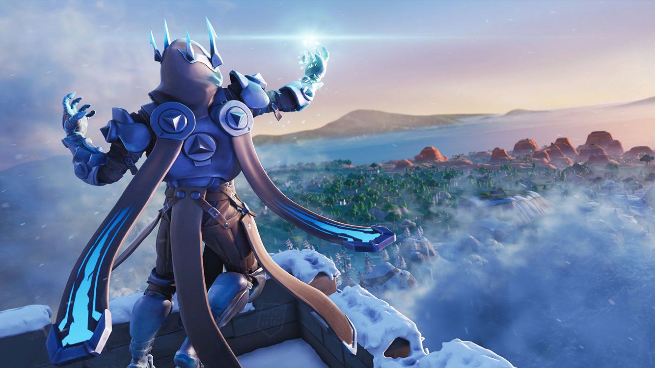 The Ice Queen Fortnite Wallpapers