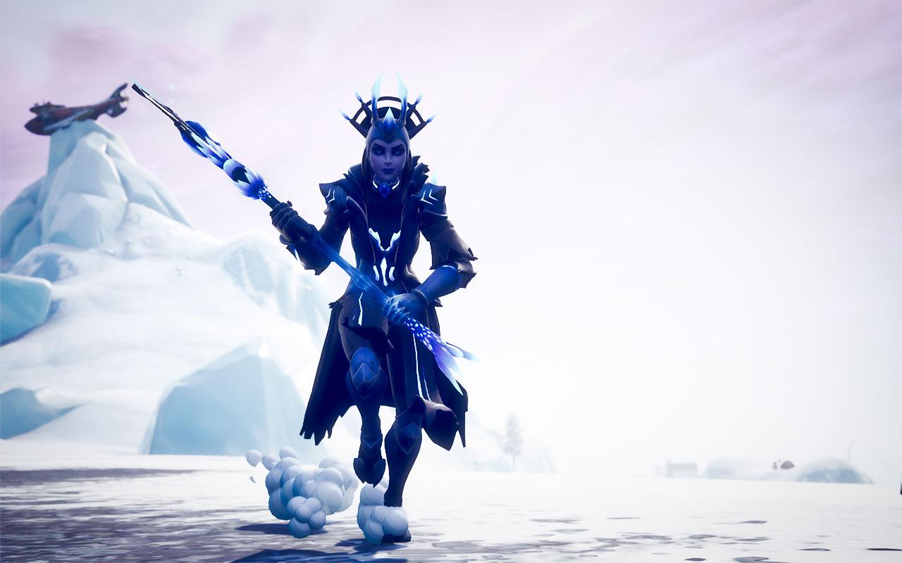 The Ice Queen Fortnite Wallpapers