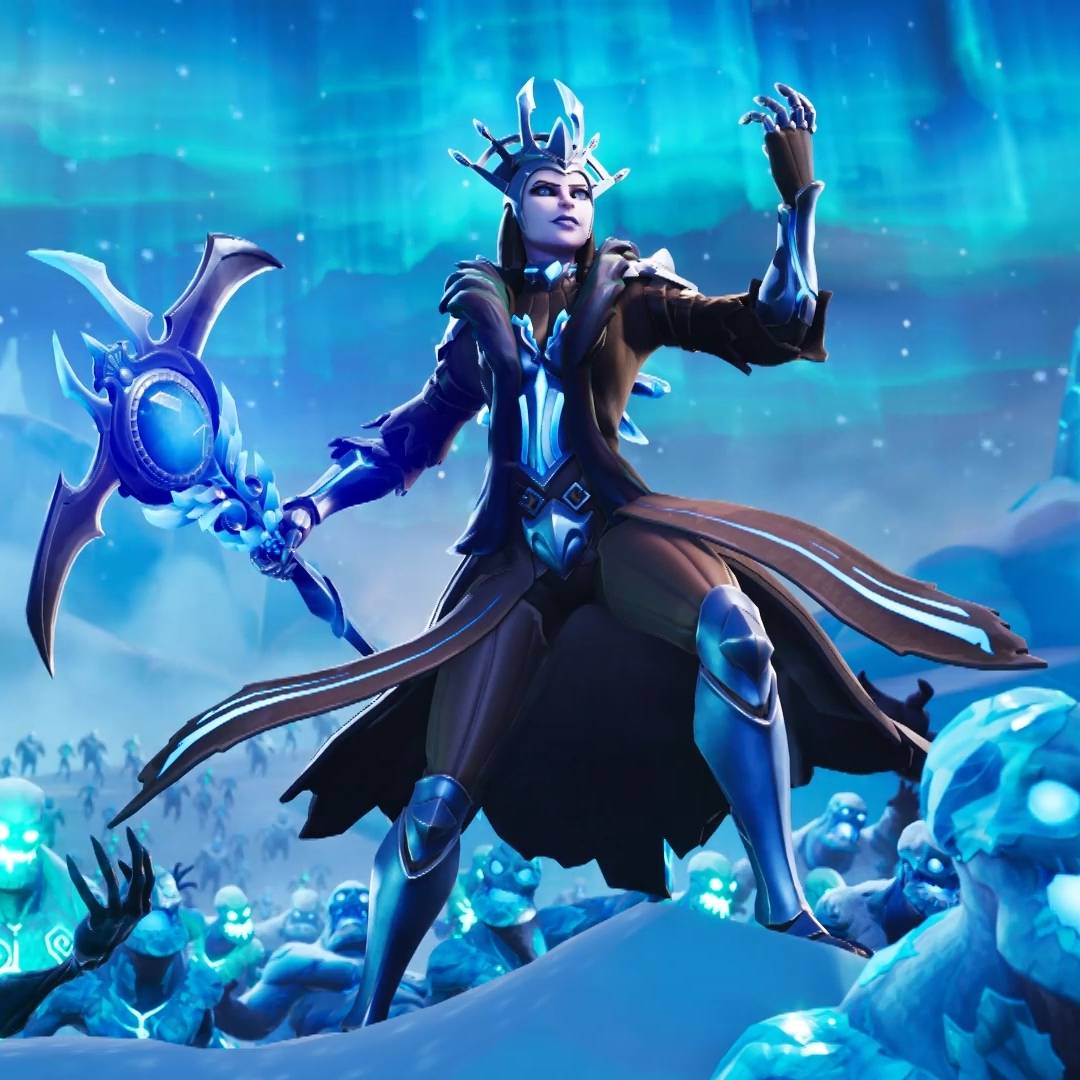 The Ice Queen Fortnite Wallpapers