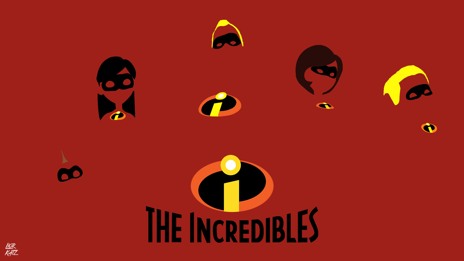 The Incredibles 2 Minimal Art Poster Wallpapers