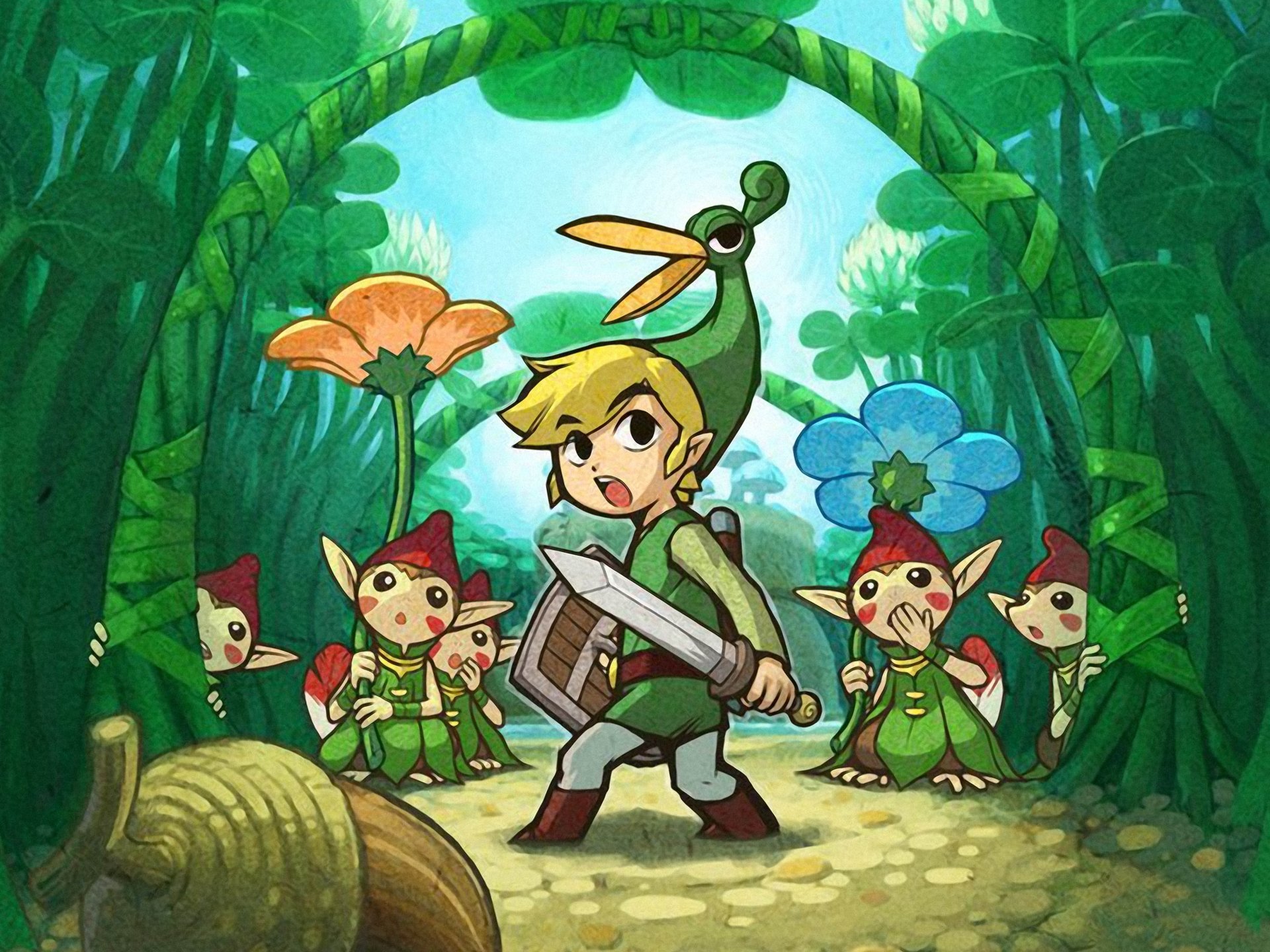 The Legend Of Zelda: The Minish Cap Wallpapers