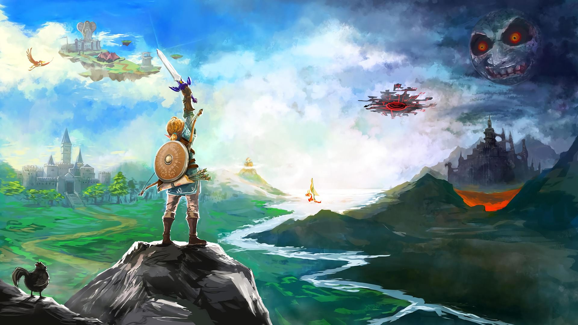 The Legend Of Zelda Breath Of The Wild HD Wallpapers