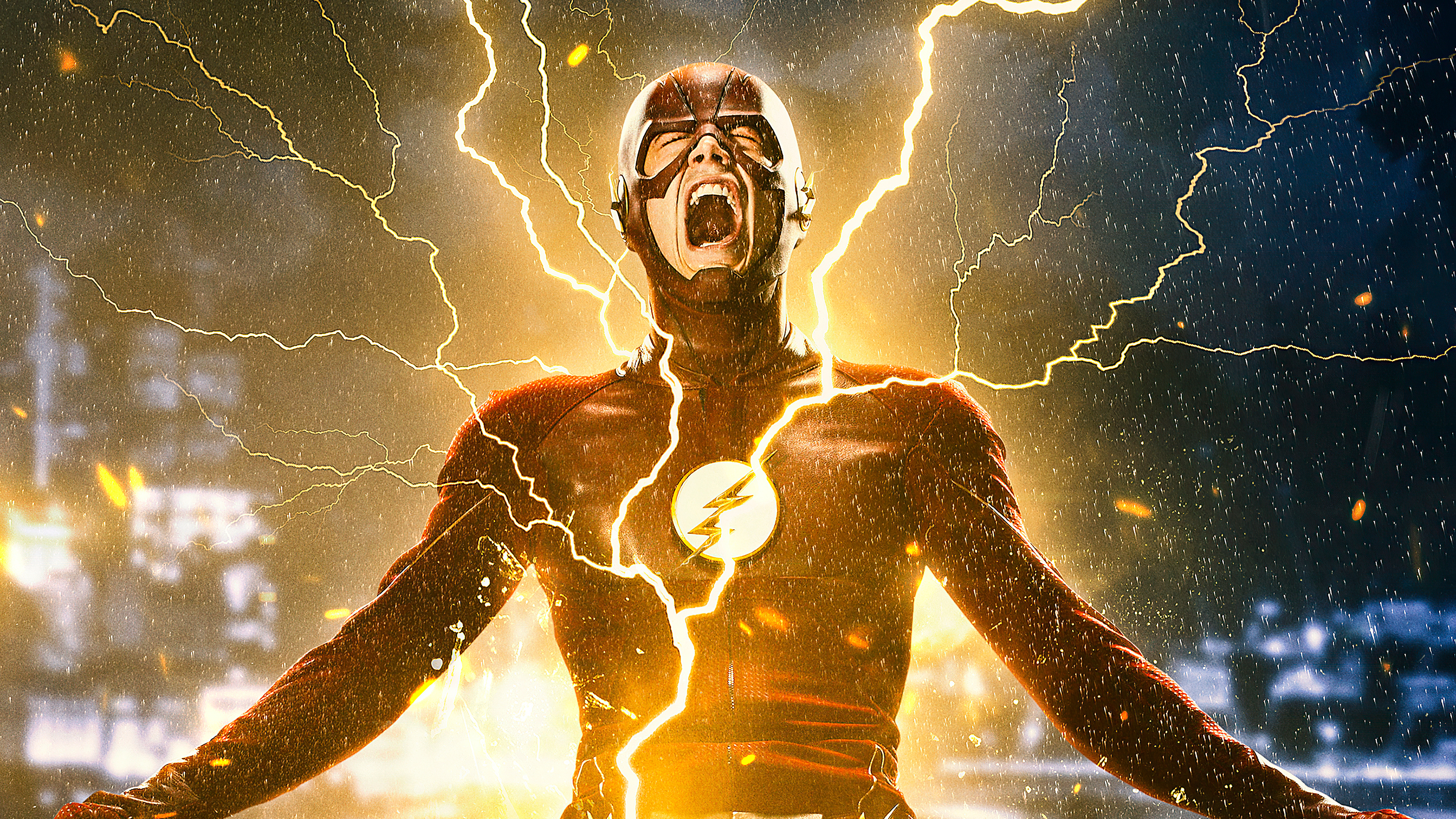 The Lightning Flash 4K Wallpapers