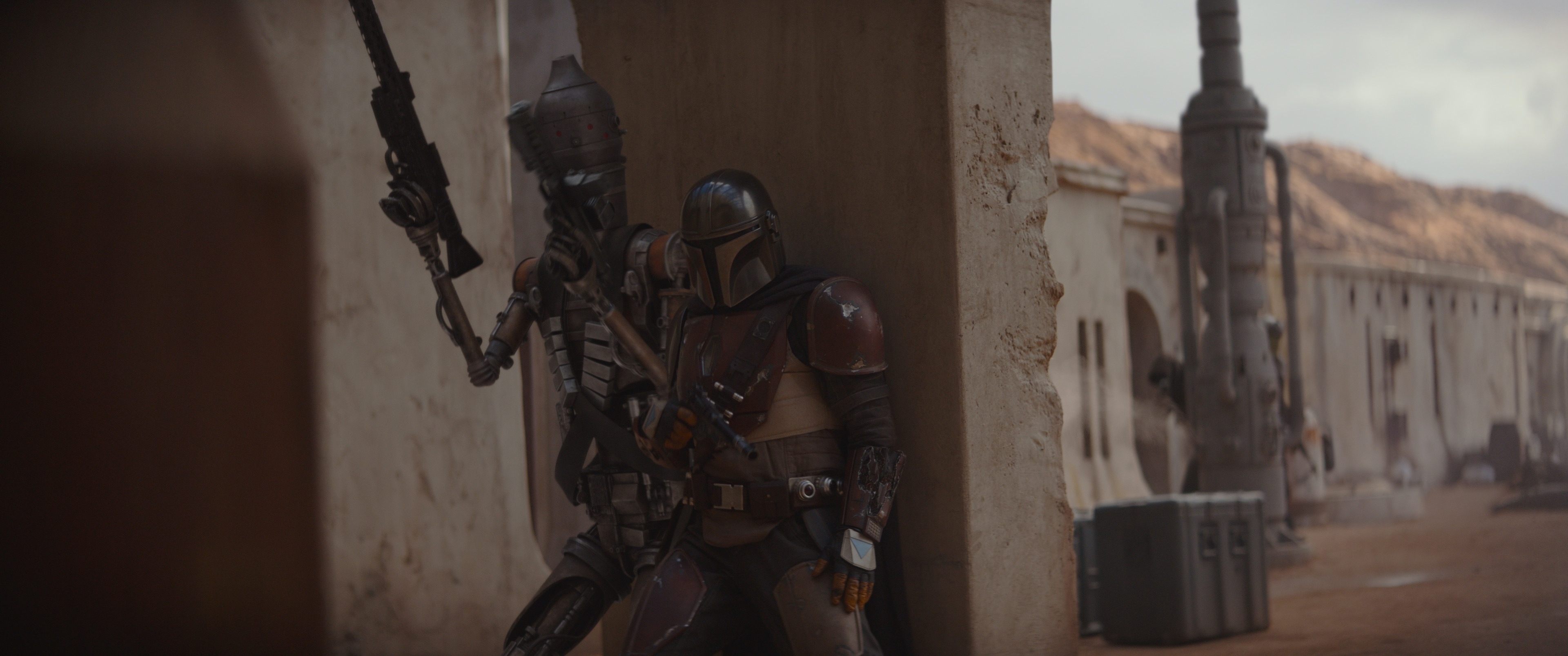 The Mandalorian And Ig11 Concept Art Wallpapers