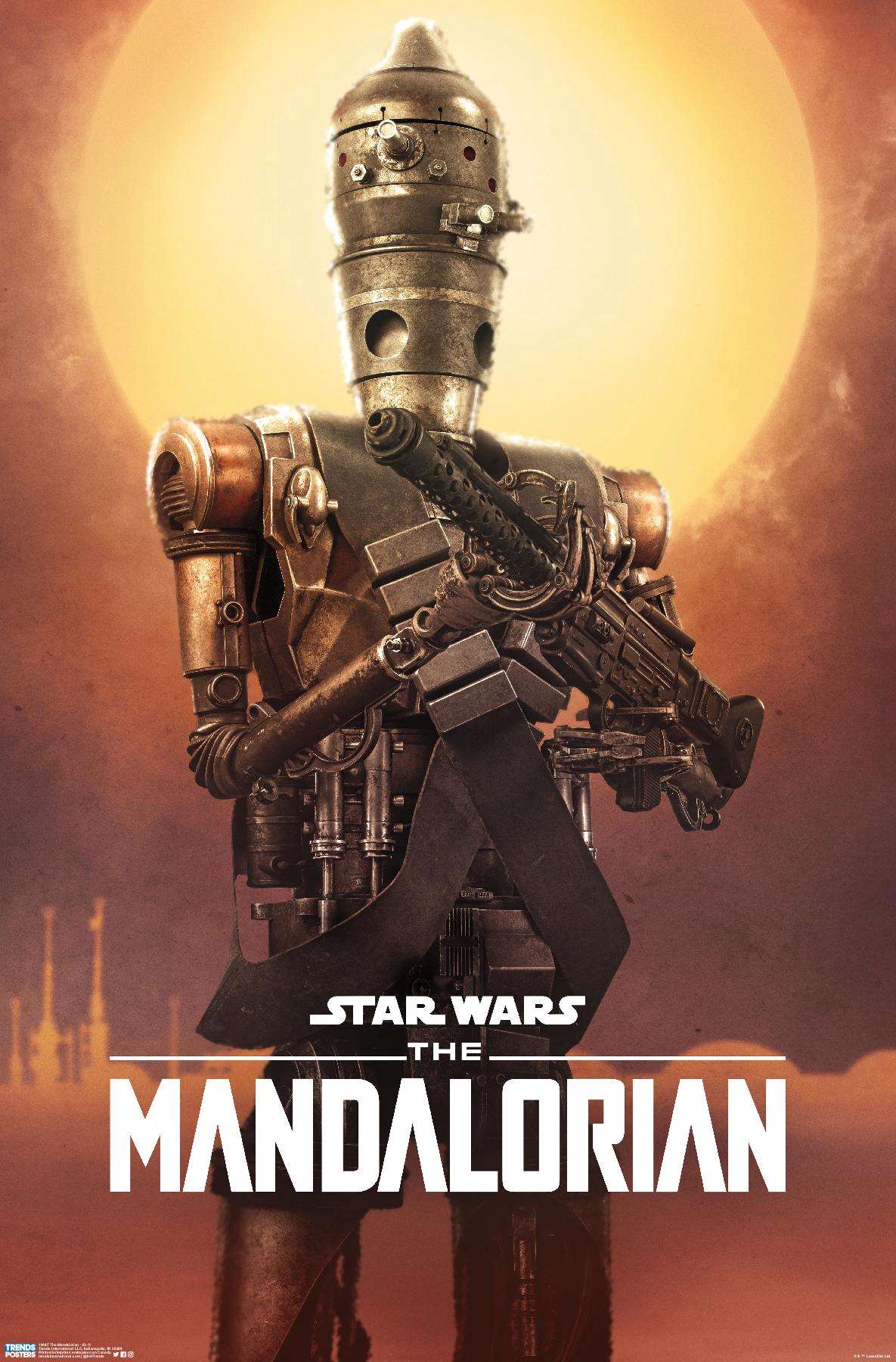 The Mandalorian And Ig11 Concept Art Wallpapers