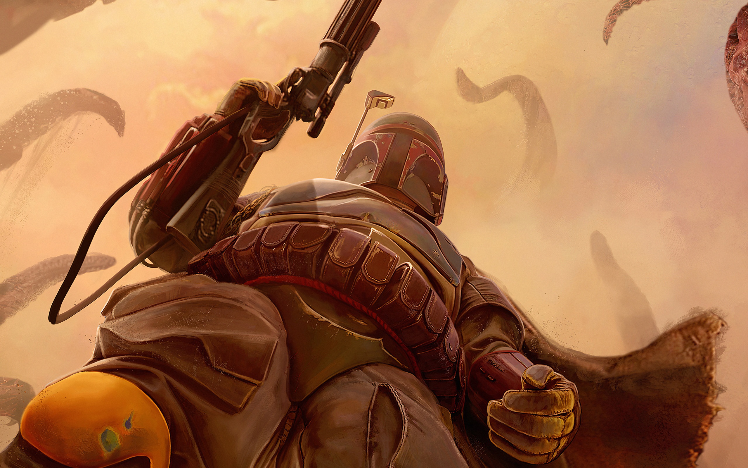 The Mandalorian Art 2020 Wallpapers