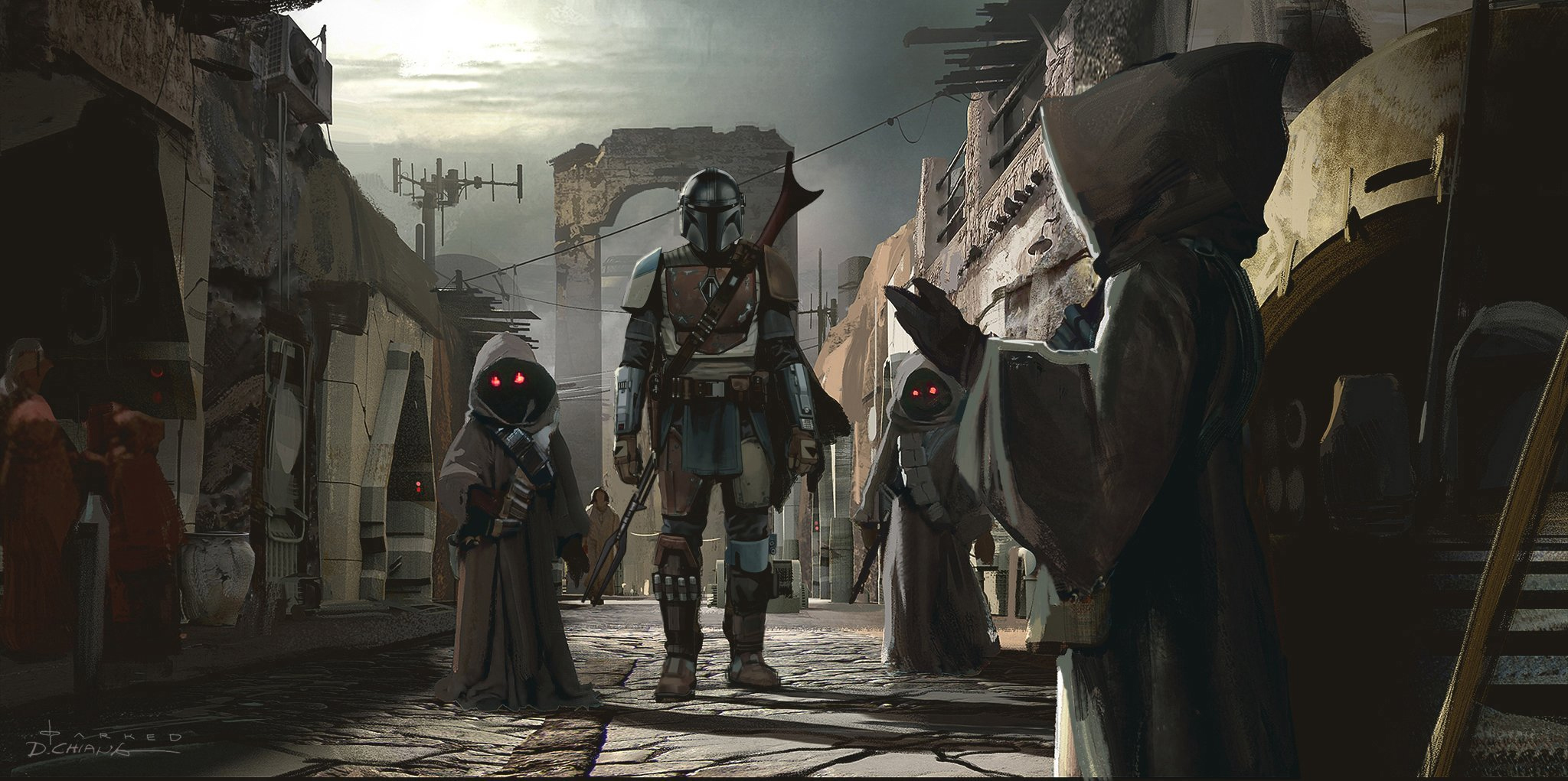 The Mandalorian Art 2020 Wallpapers