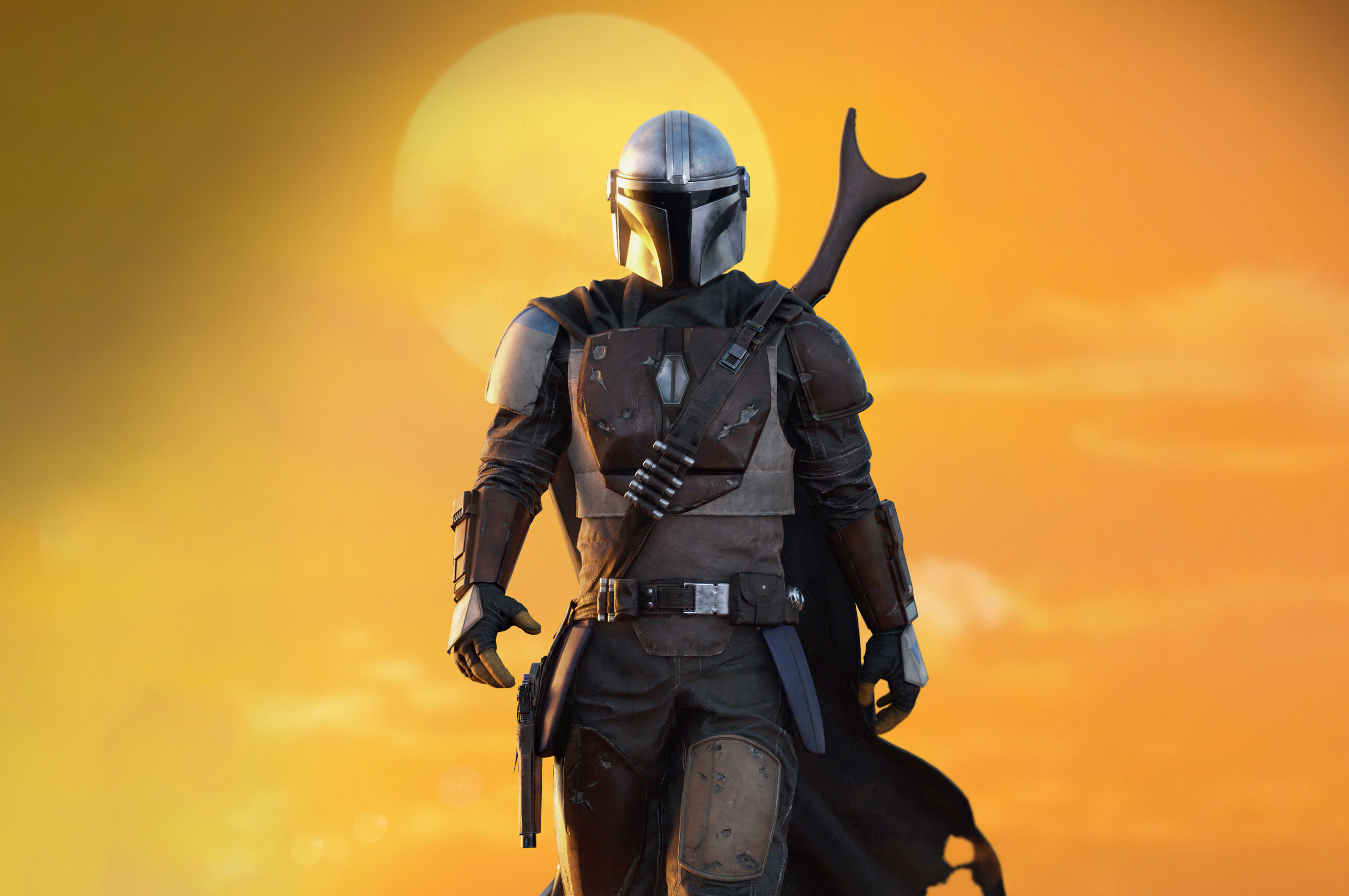 The Mandalorian Character Art Wallpapers