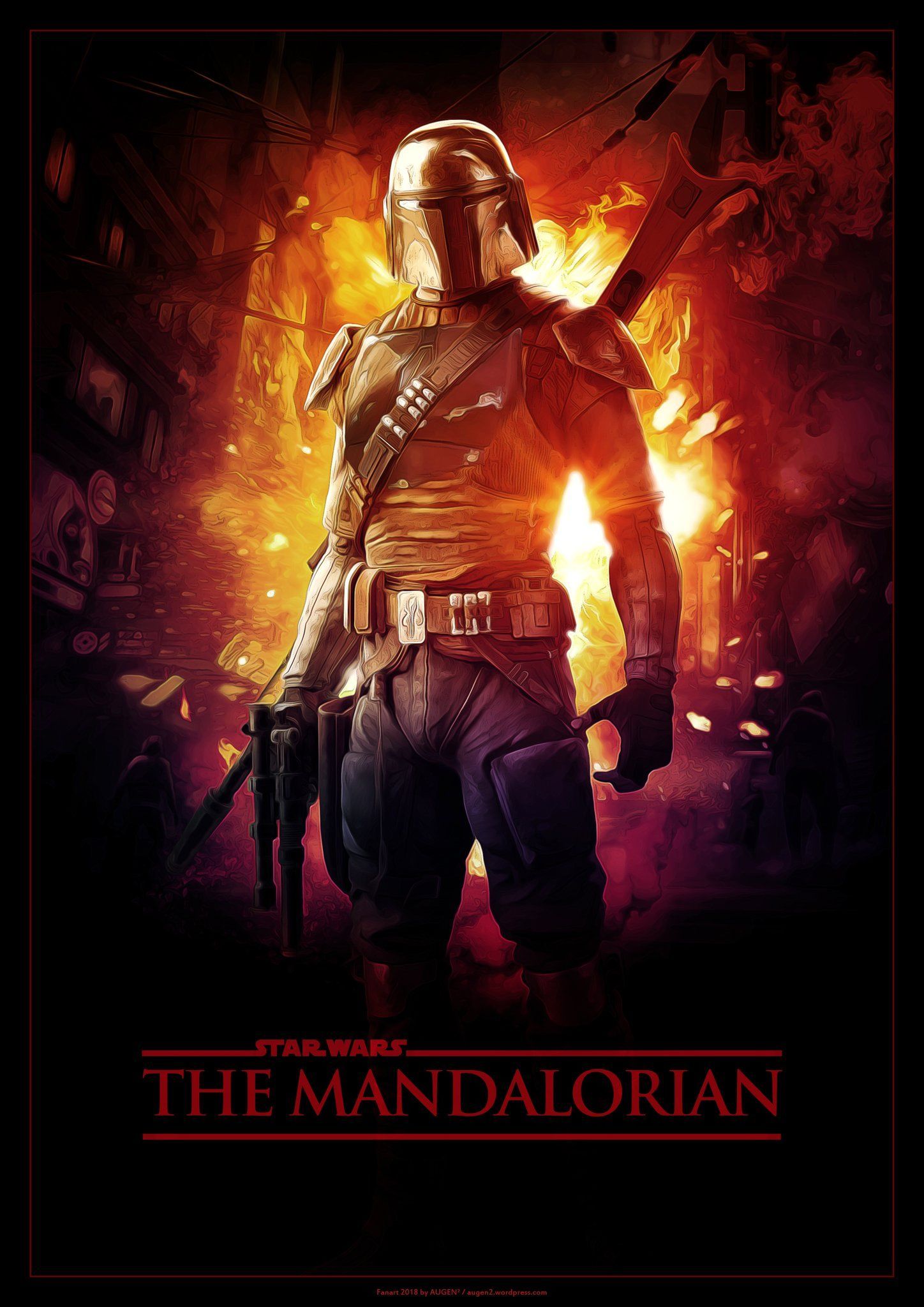 The Mandalorian Poster 2 Wallpapers