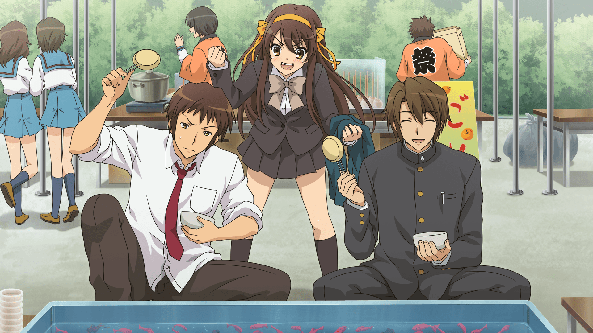 The Melancholy Of Haruhi Suzumiya Wallpapers