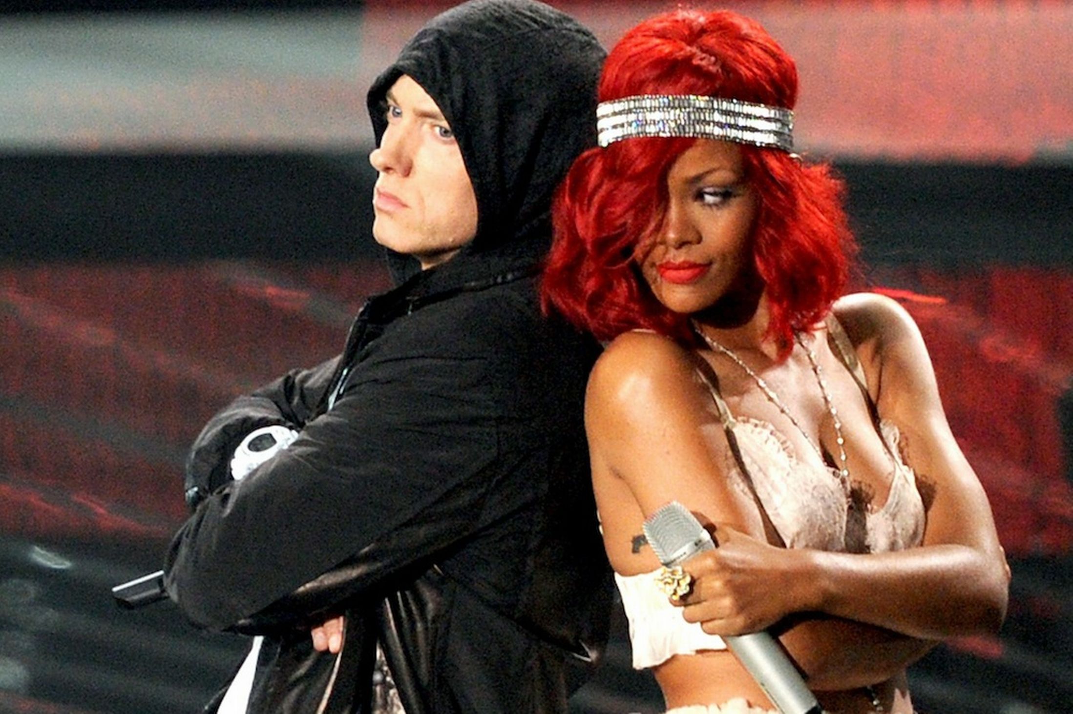 the monster, eminem, rihanna Wallpapers