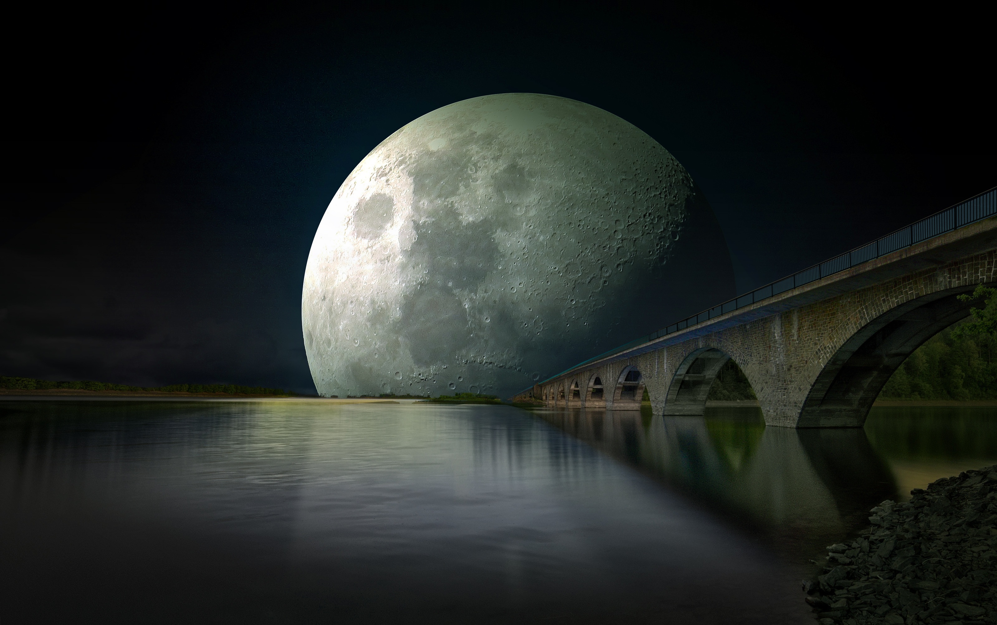 The Moon Bridge Wallpapers