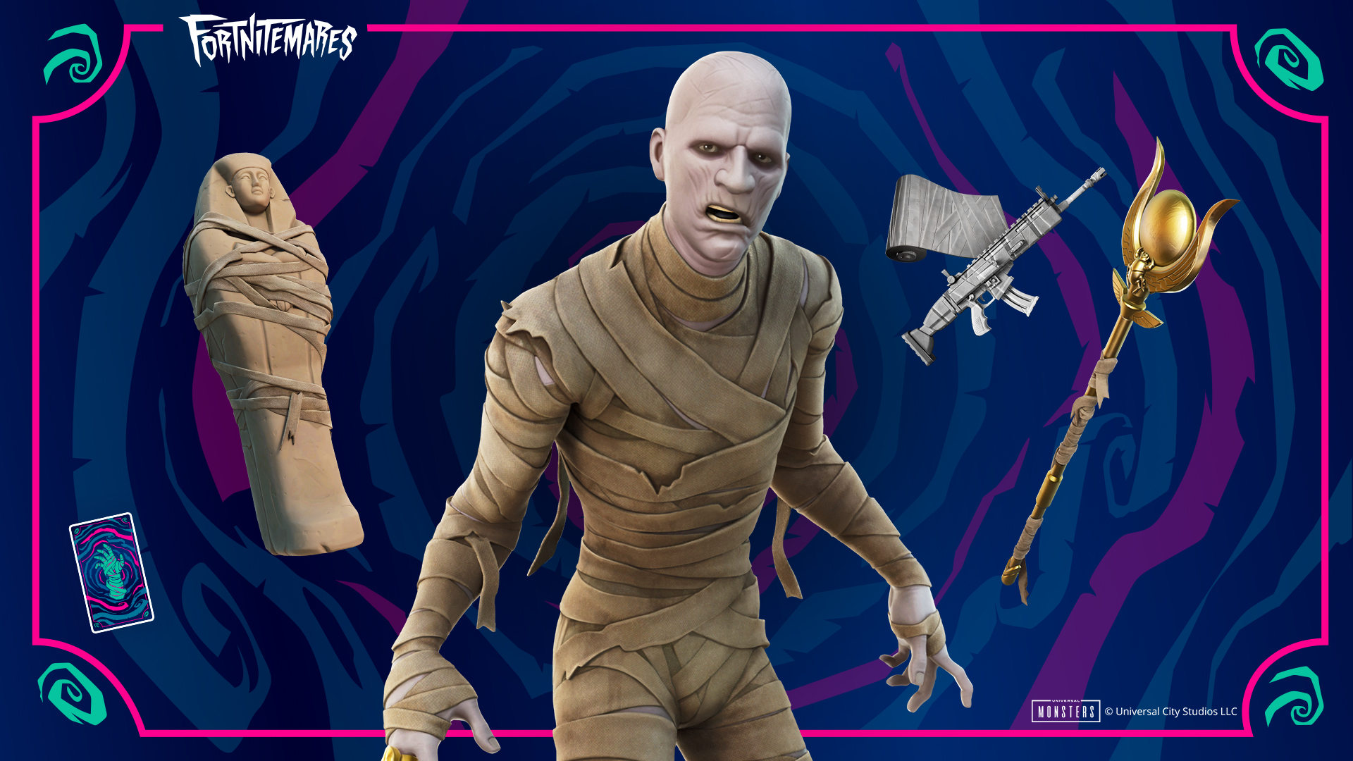 The Mummy Fortnite Wallpapers