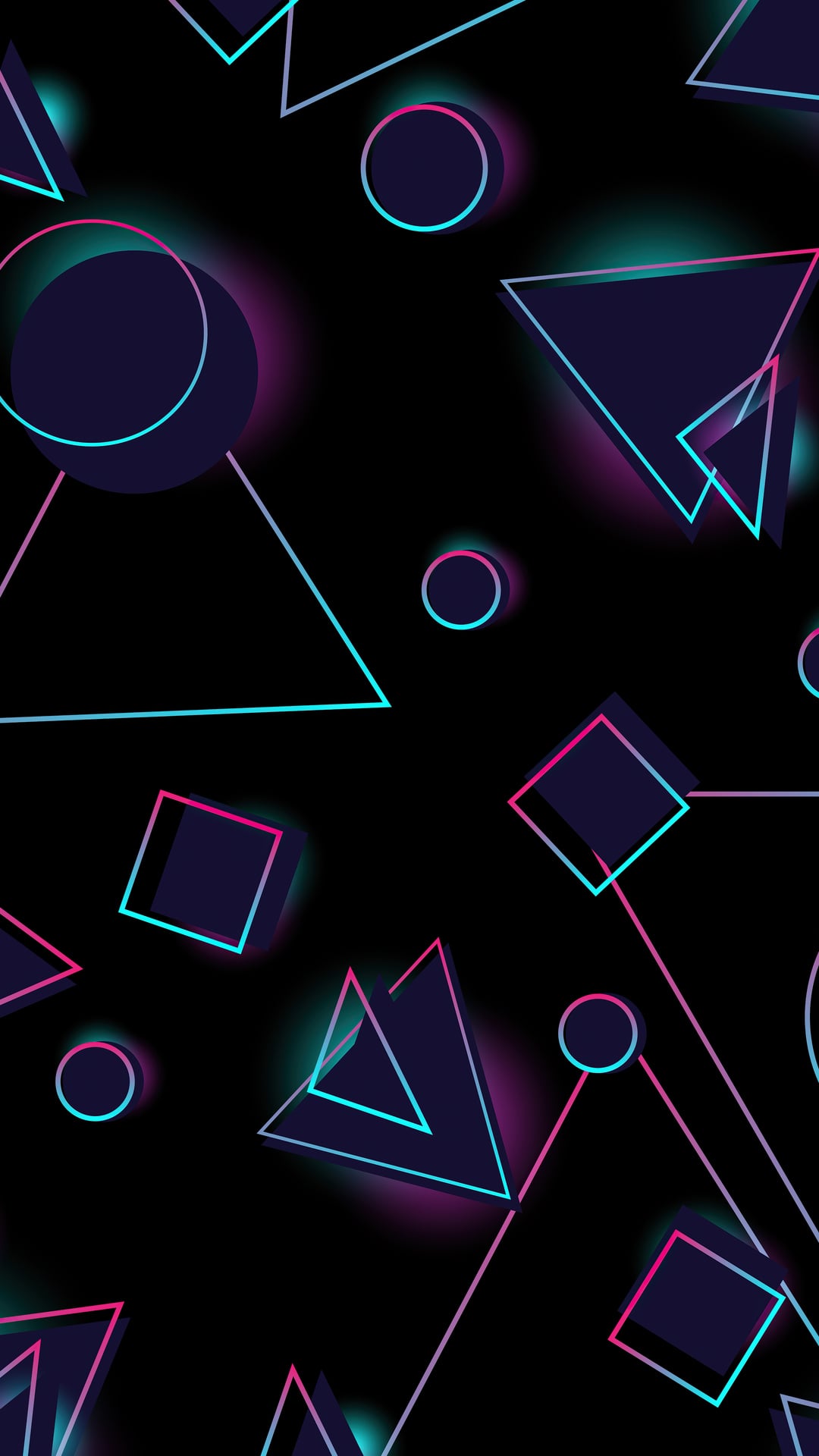 The Neon Triangles Wallpapers