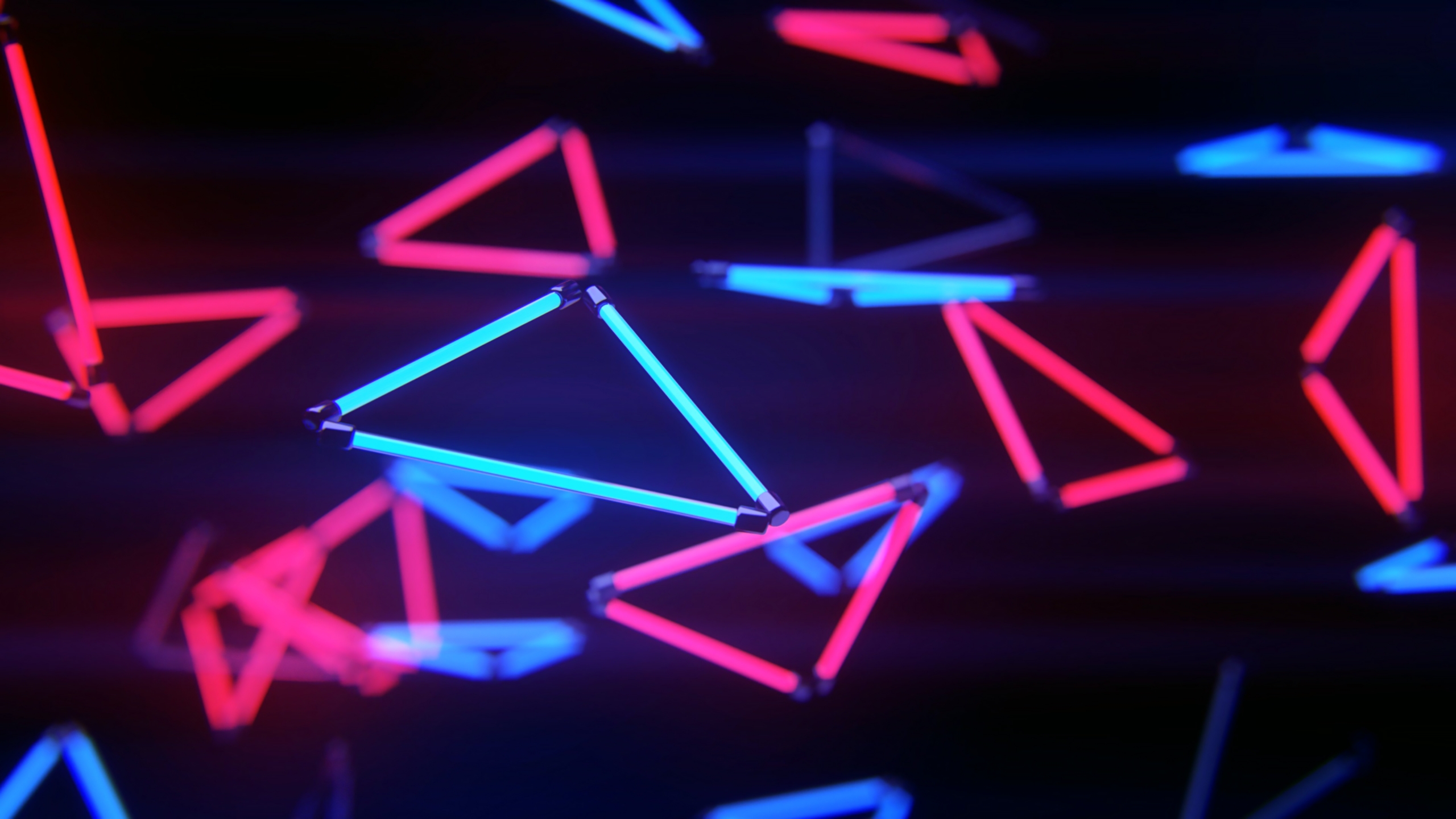 The Neon Triangles Wallpapers