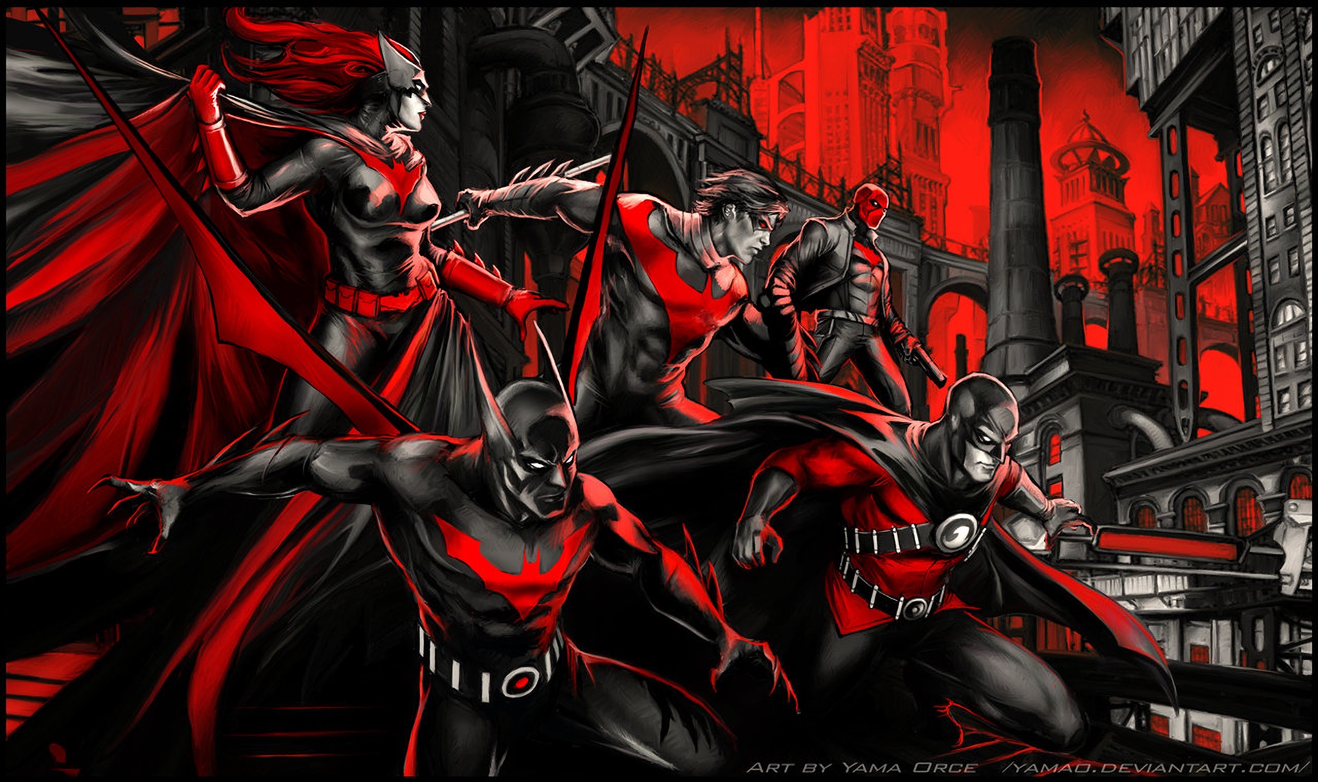 The New Batwoman Art Wallpapers