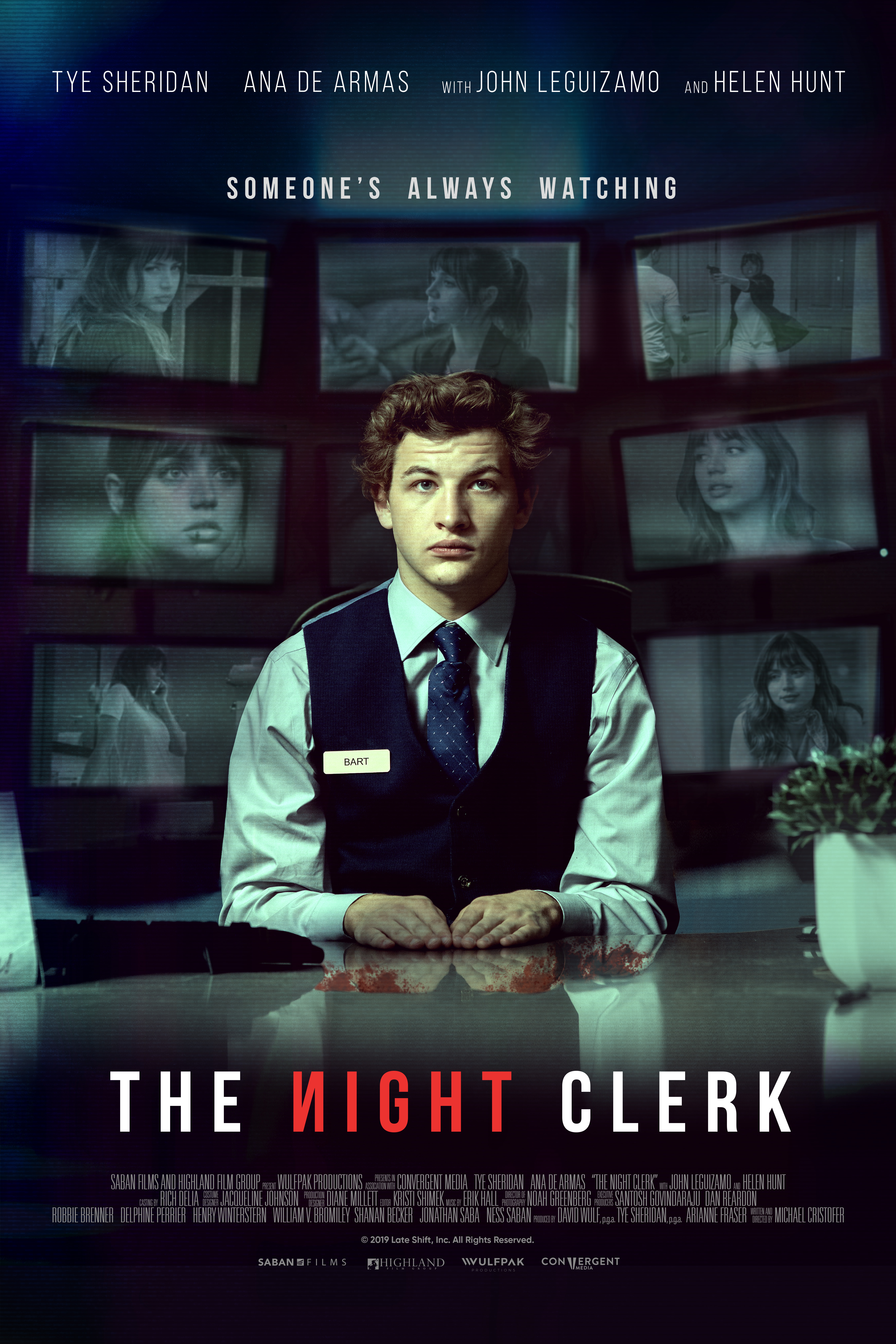 The Night Clerk Movie Wallpapers