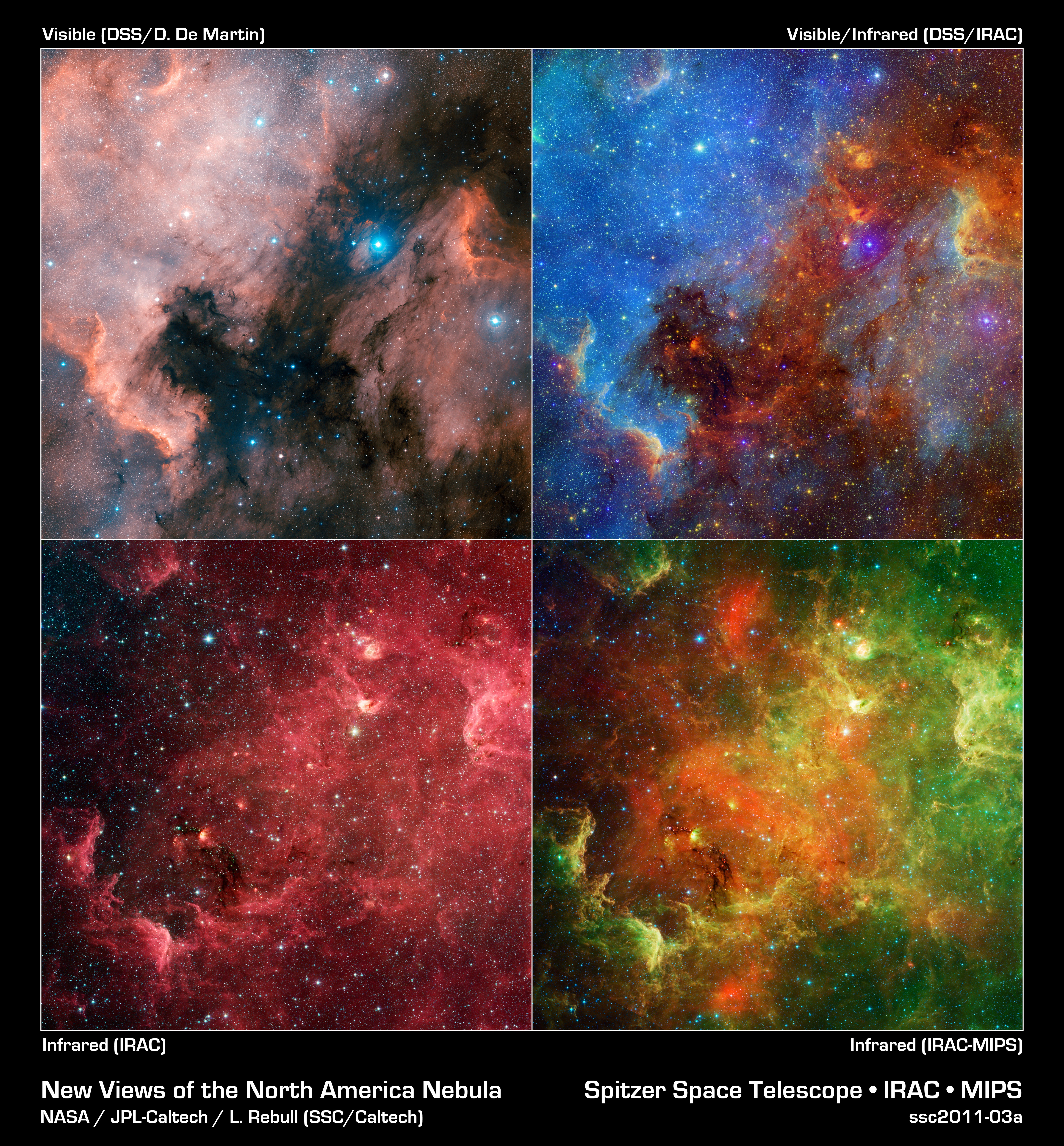 The North America Nebula Wallpapers