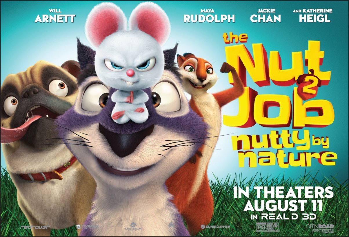 The Nut Job 2: Nutty By Nature Movie Poster Wallpapers