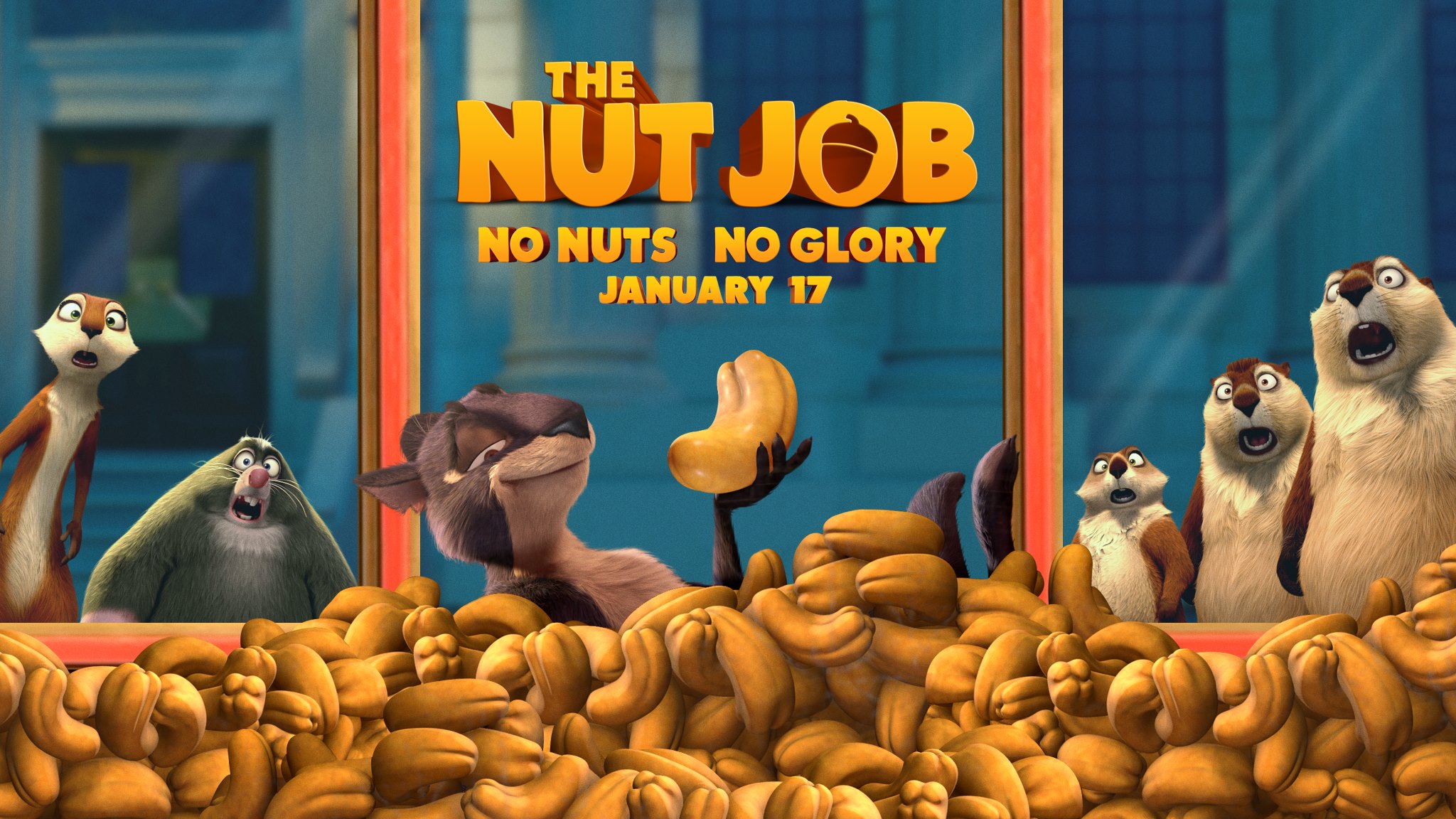 The Nut Job 2: Nutty By Nature Movie Poster Wallpapers