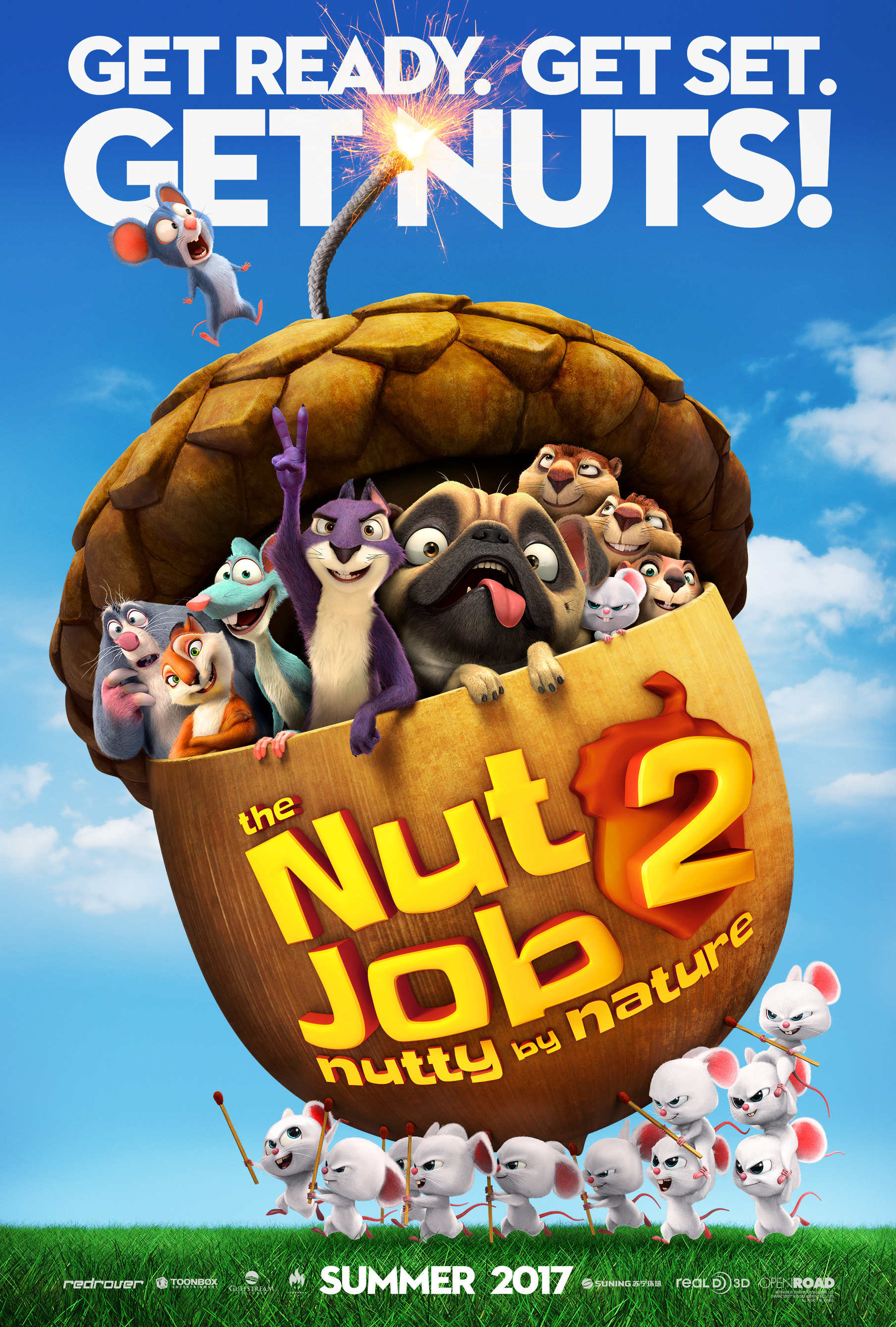 The Nut Job 2: Nutty By Nature Movie Poster Wallpapers