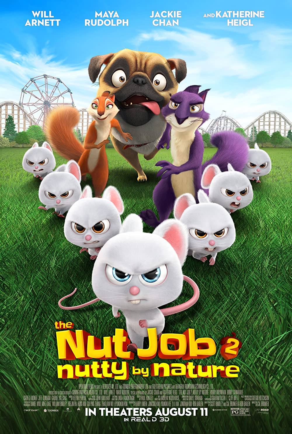 The Nut Job 2: Nutty By Nature Movie Poster Wallpapers