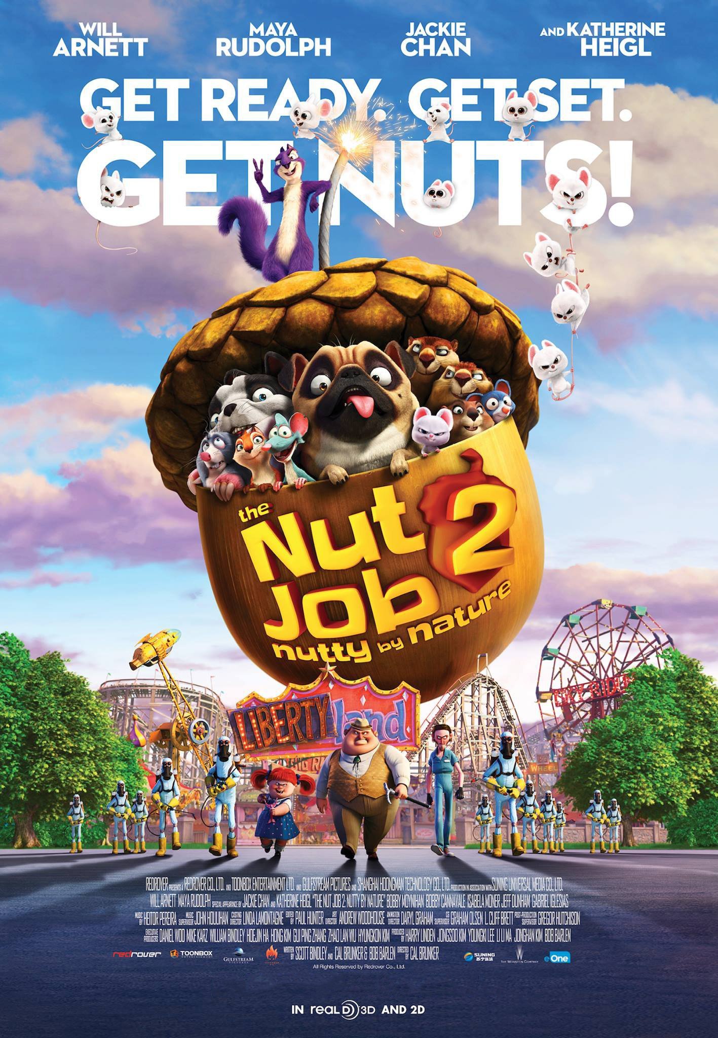 The Nut Job 2: Nutty By Nature Movie Poster Wallpapers