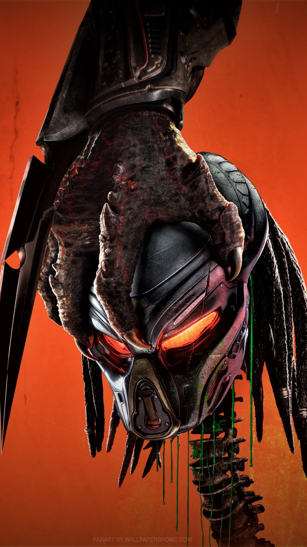 The Predator 2018 Skull Poster Wallpapers