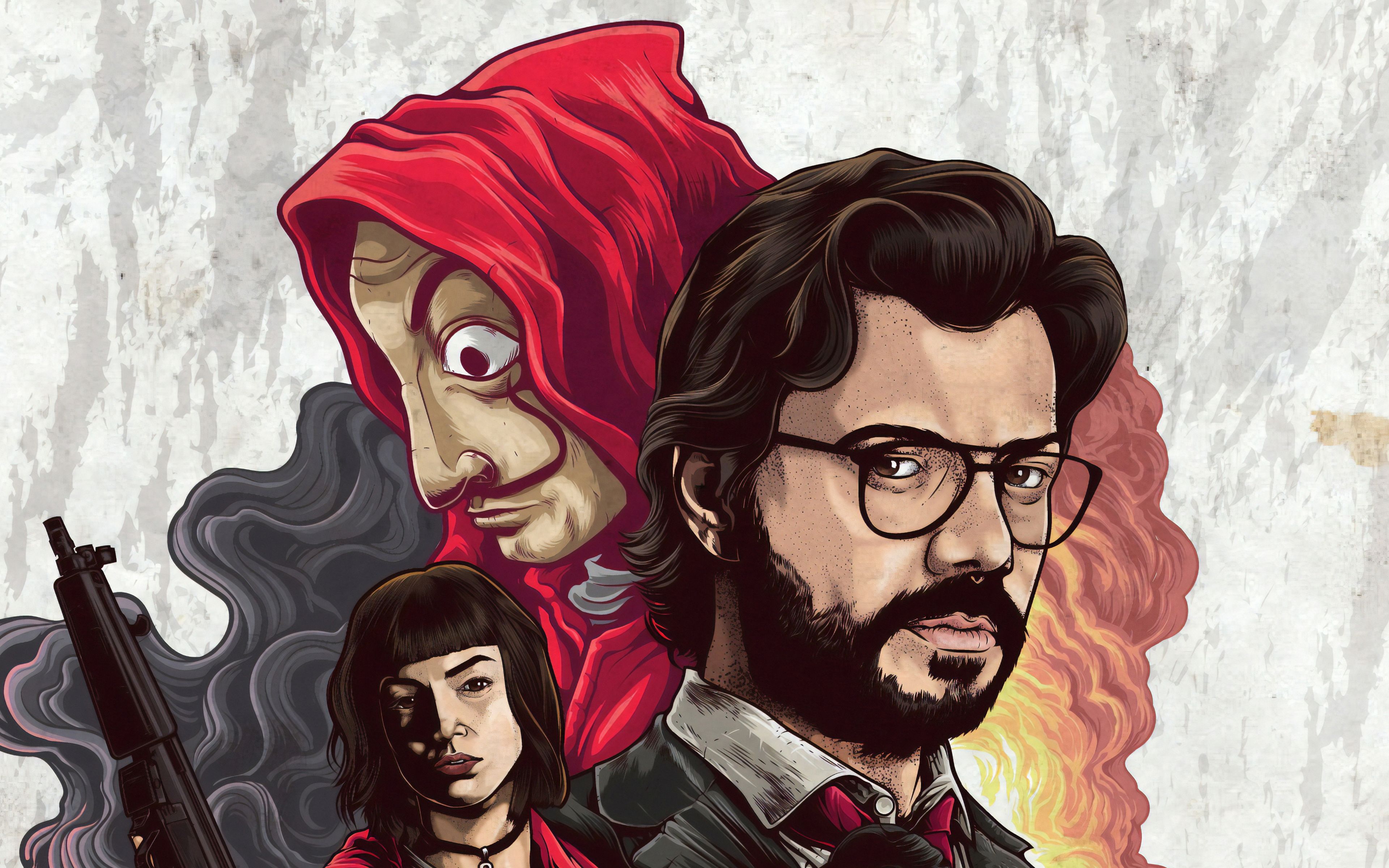 The Professor Money Heist 4K Wallpapers