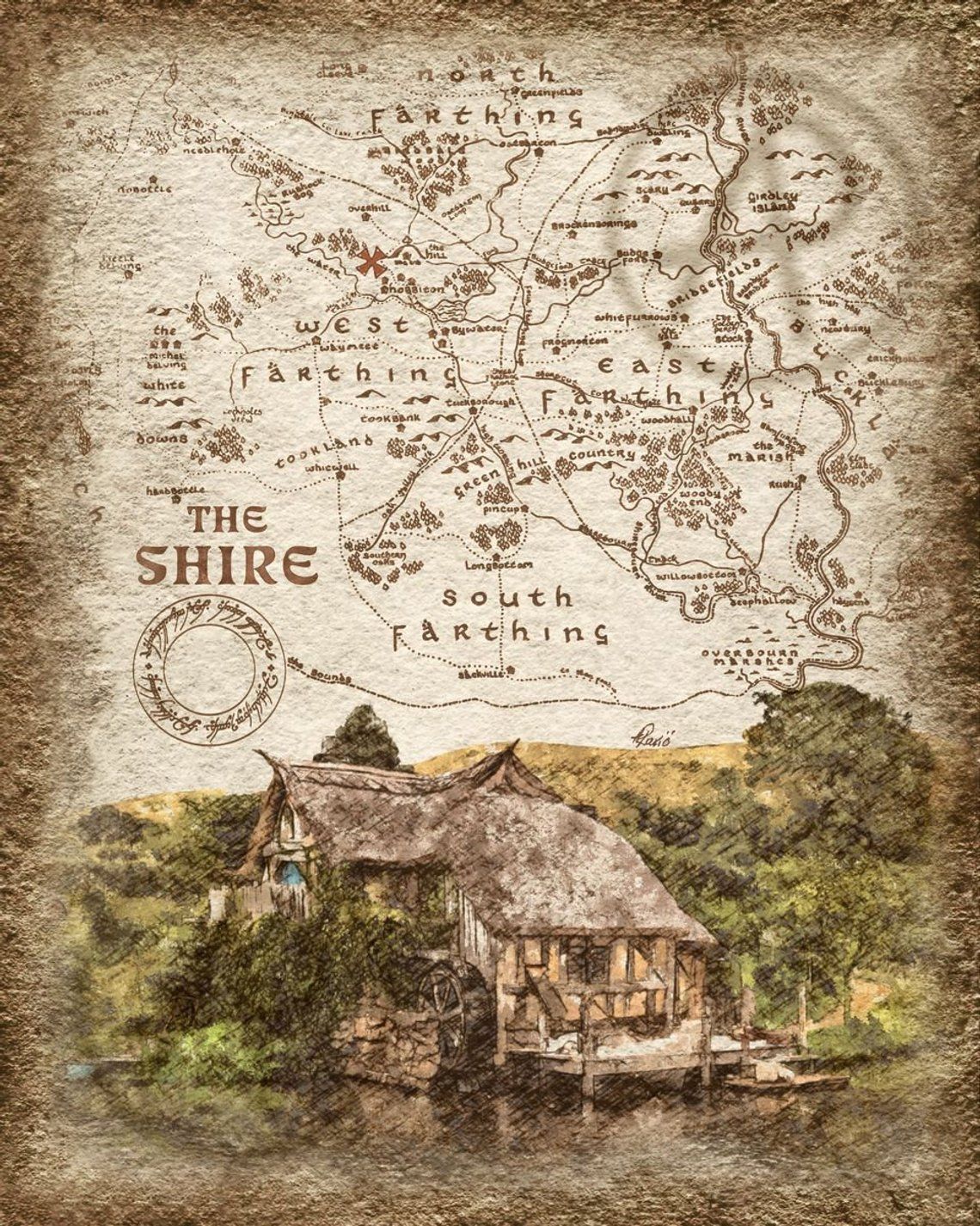 The Shire Iphone Wallpapers