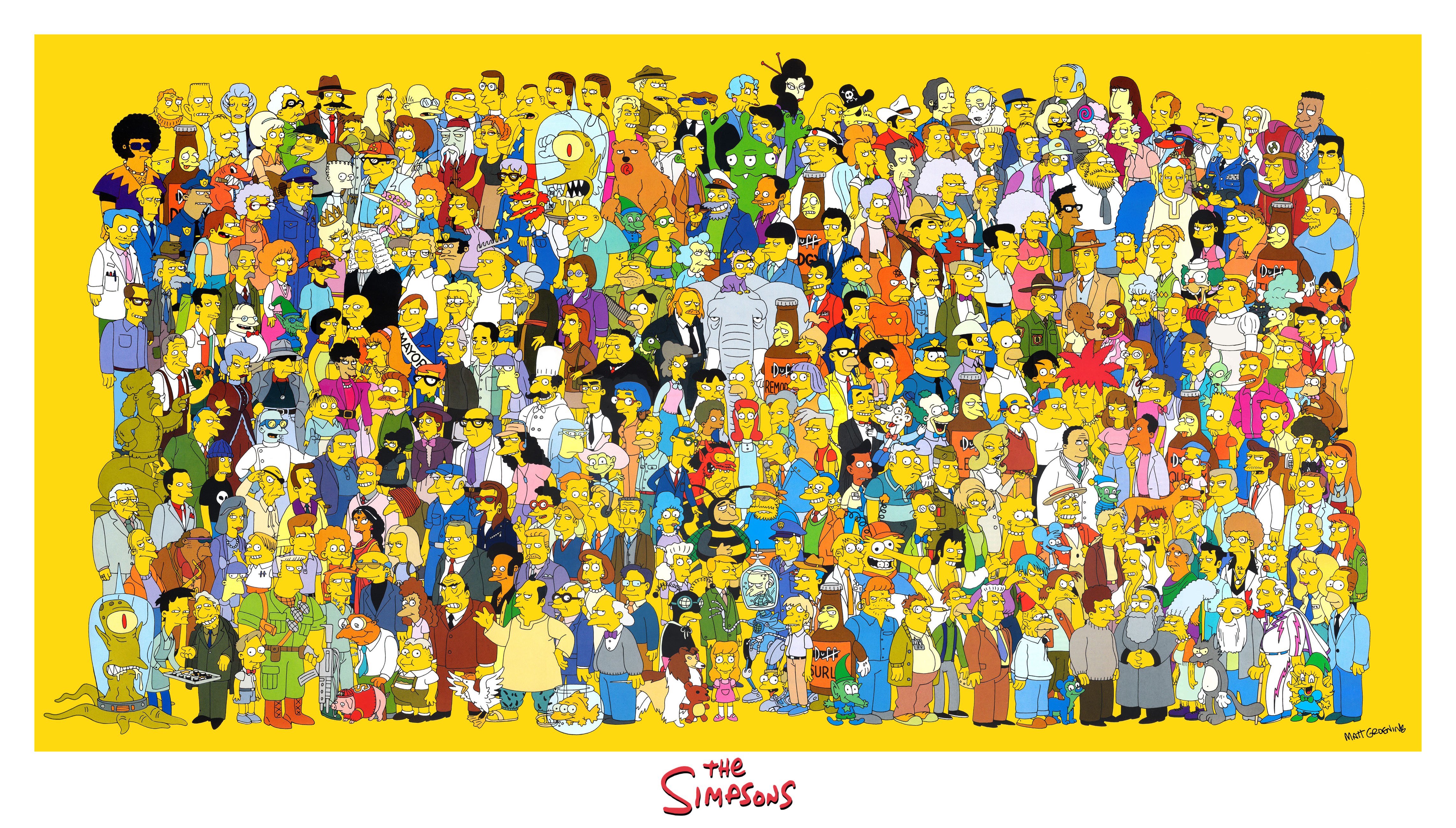 The Simpsons Kids 4K Wallpapers