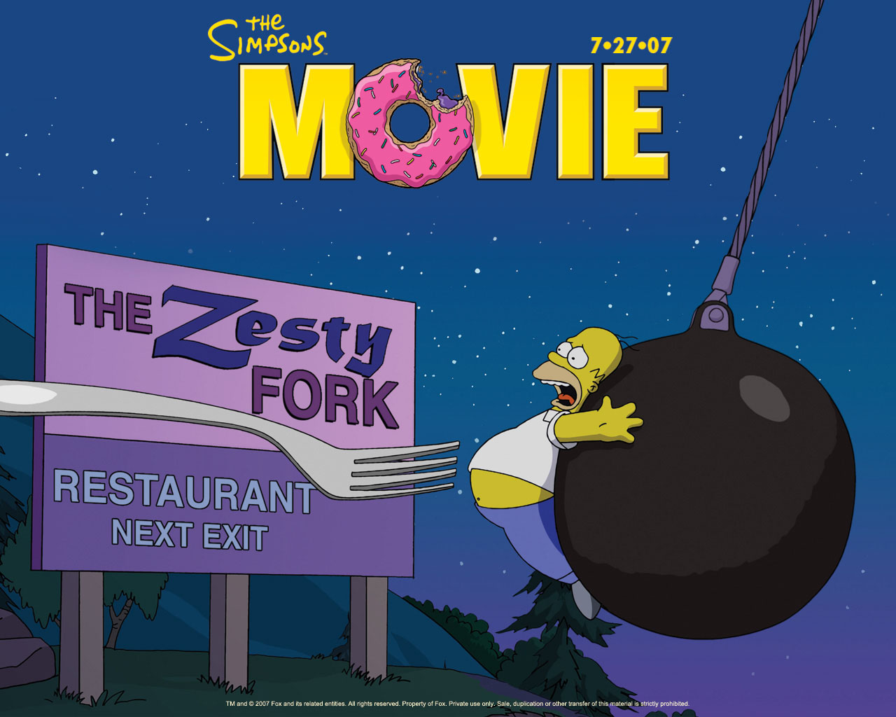 The Simpsons Movie Wallpapers