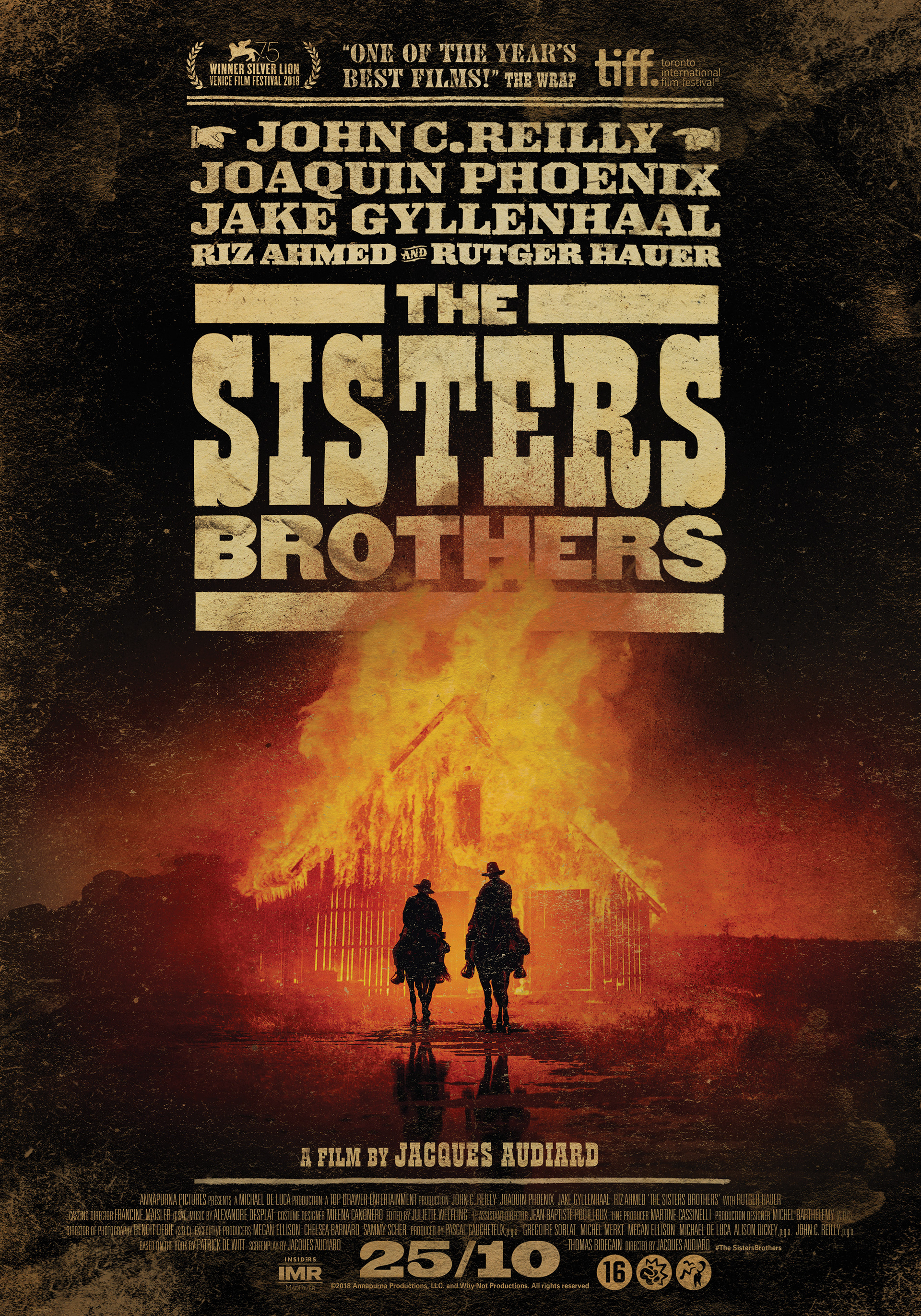 The Sisters Brothers 2018 Movie Poster Art Wallpapers