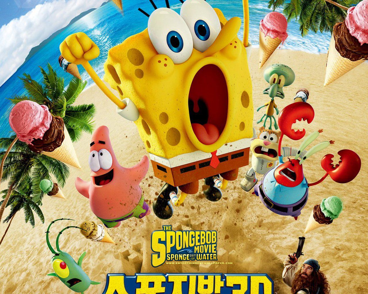 The Spongebob Movie: Sponge Out Of Water Wallpapers