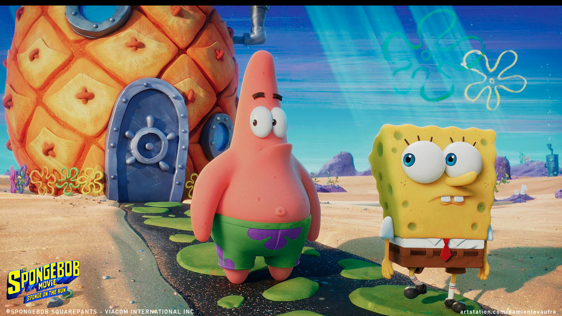 The Spongebob Movie Sponge On The Run Wallpapers