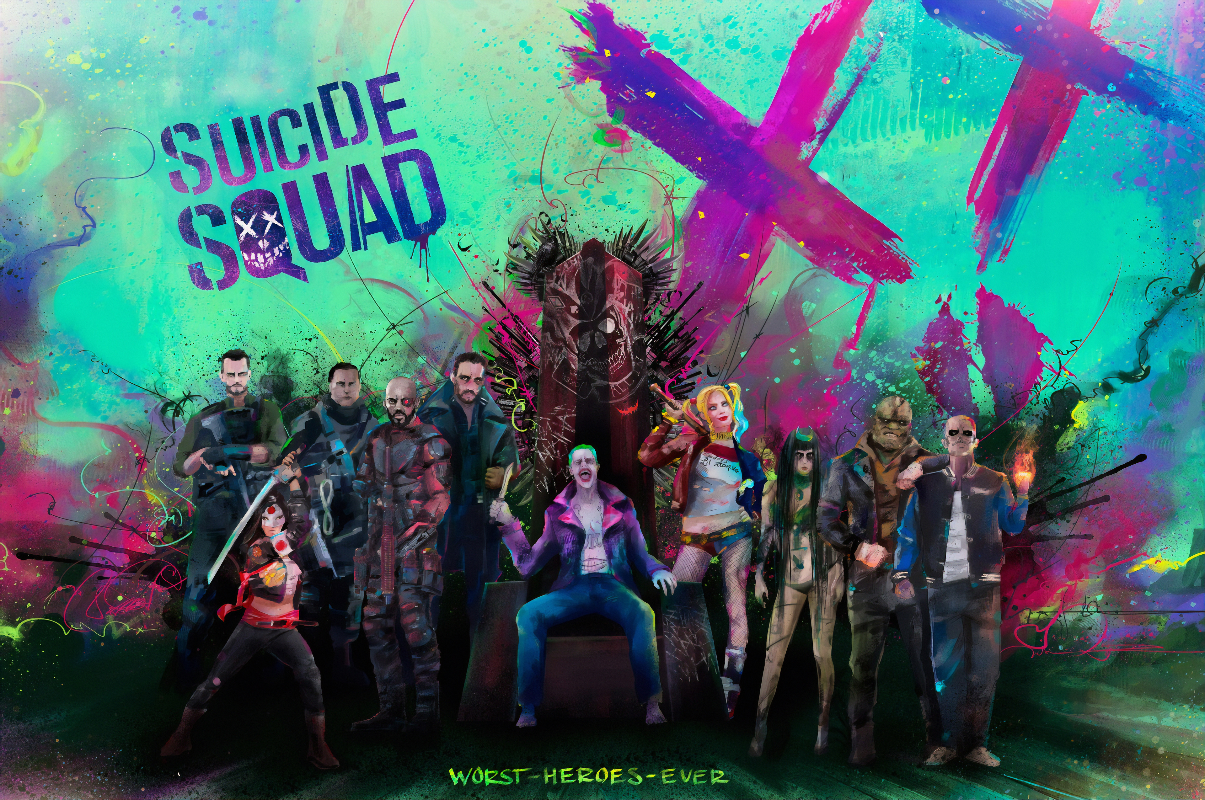 The Suicide Squad 4K Desktop Wallpapers