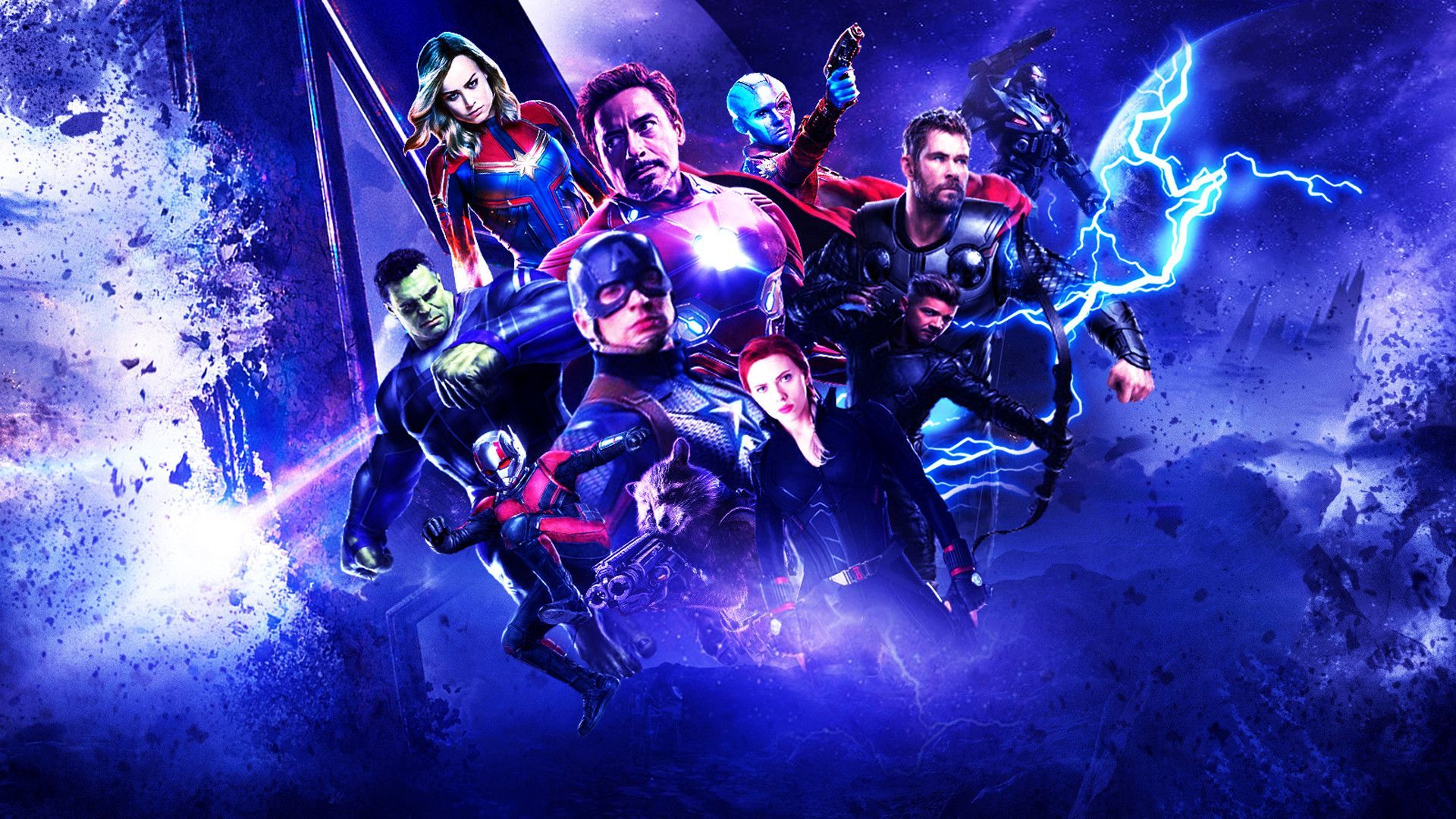 The Trinity Avengers Endgame Wallpapers