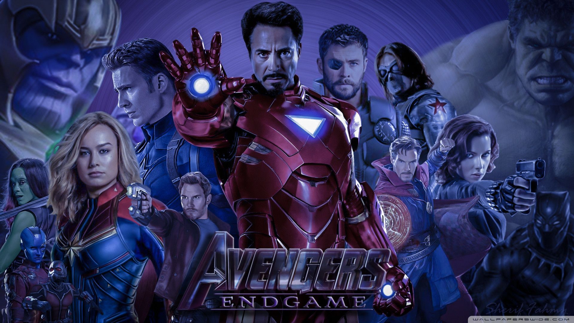 The Trinity Avengers Endgame Wallpapers