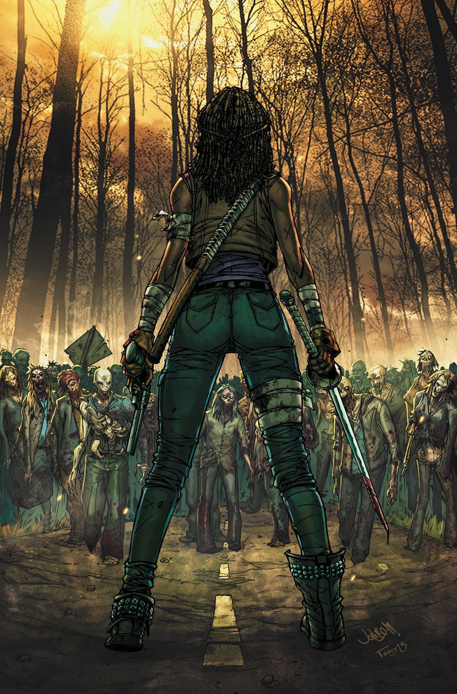 The Walking Dead: Michonne Wallpapers