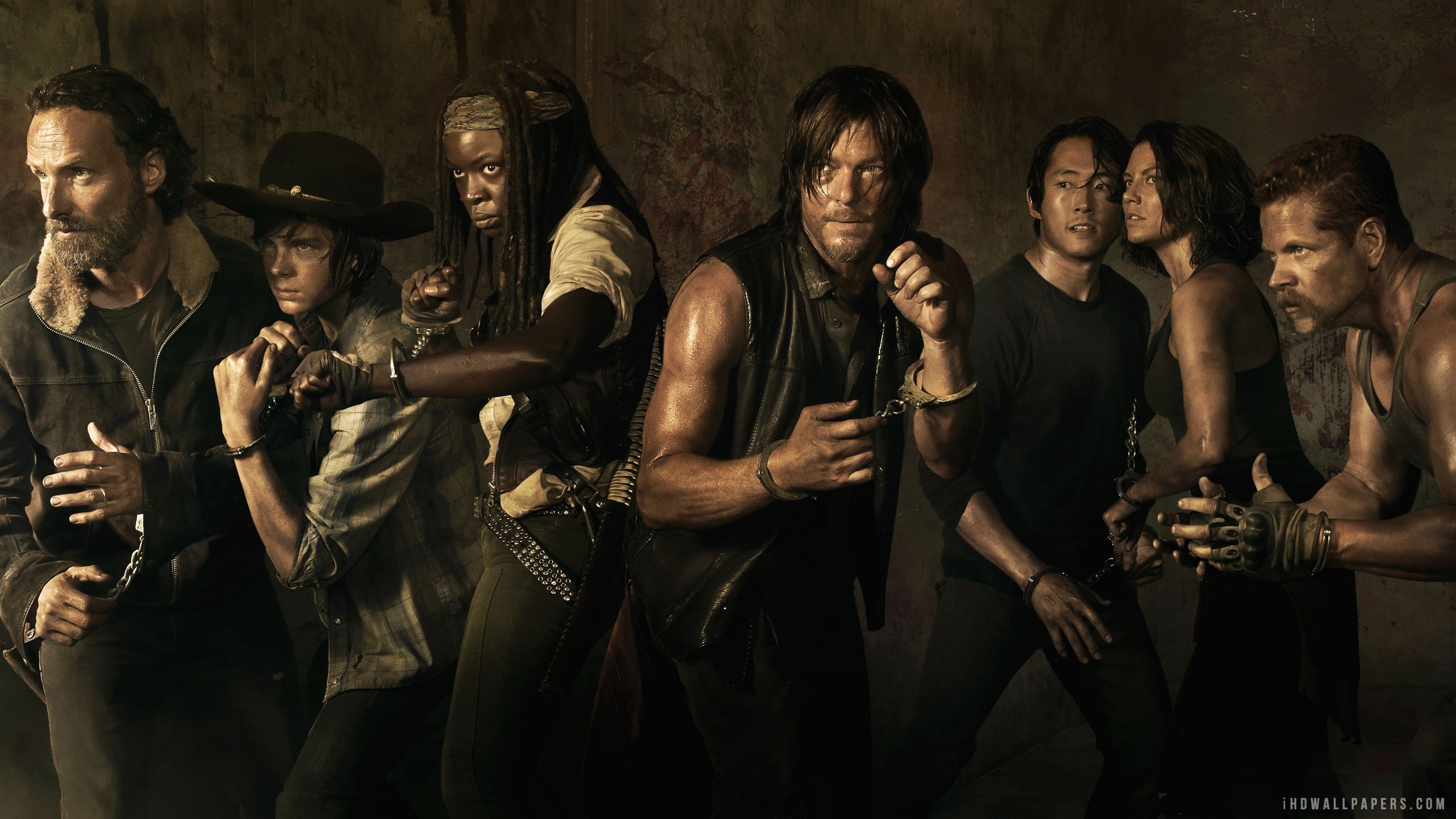 The Walking Dead Cast Poster Wallpapers