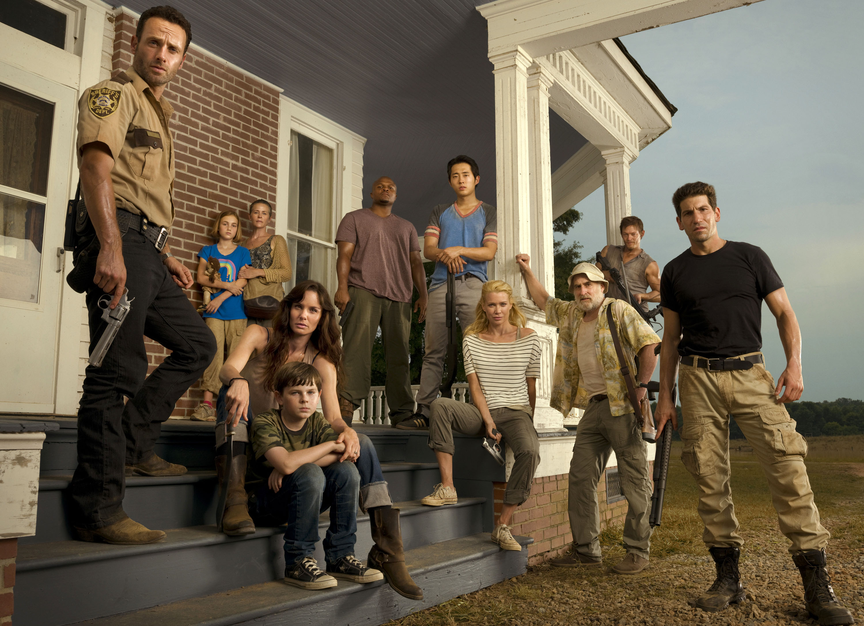 The Walking Dead Cast Poster Wallpapers