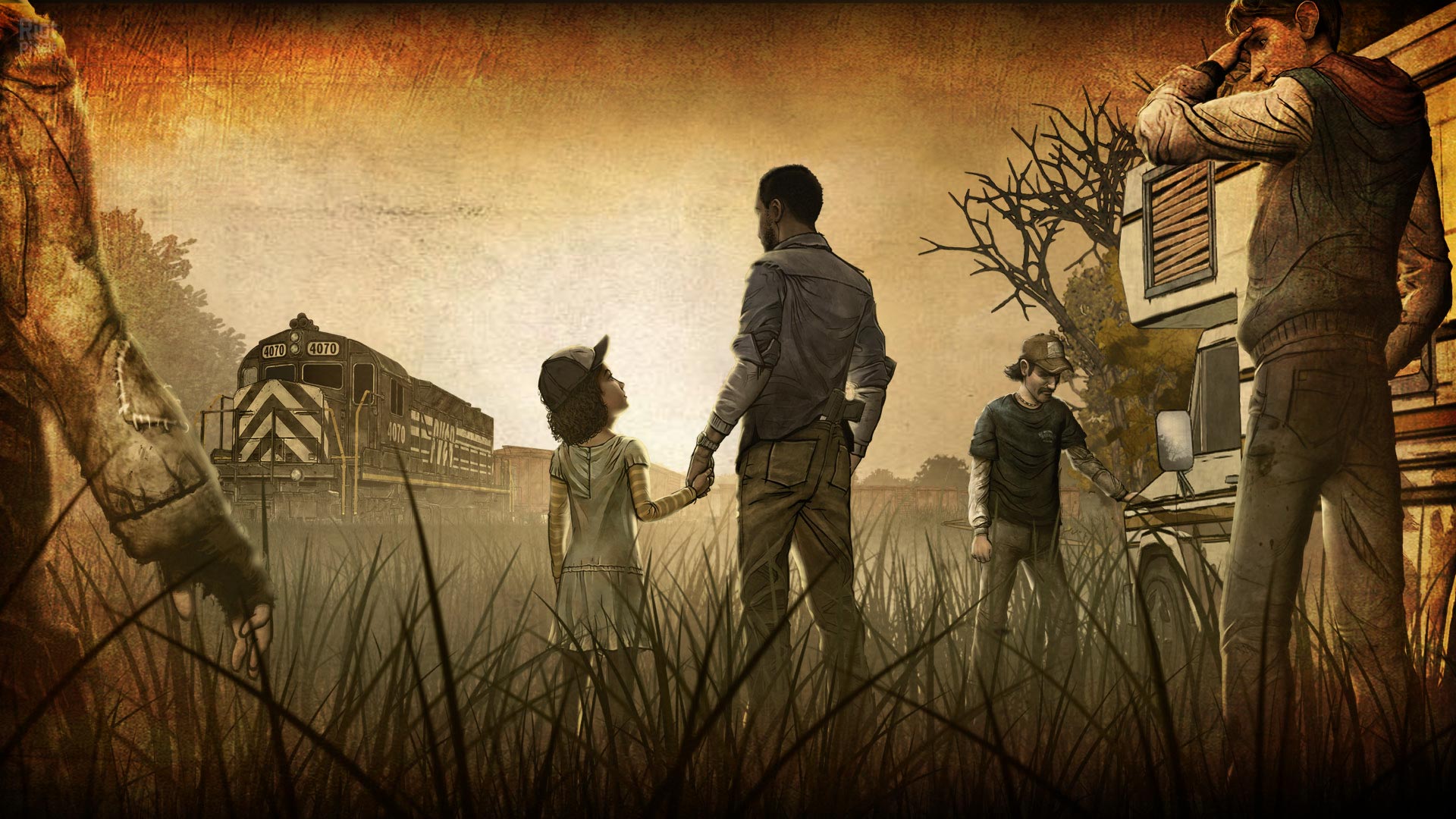 The Walking Dead Game Wallpapers