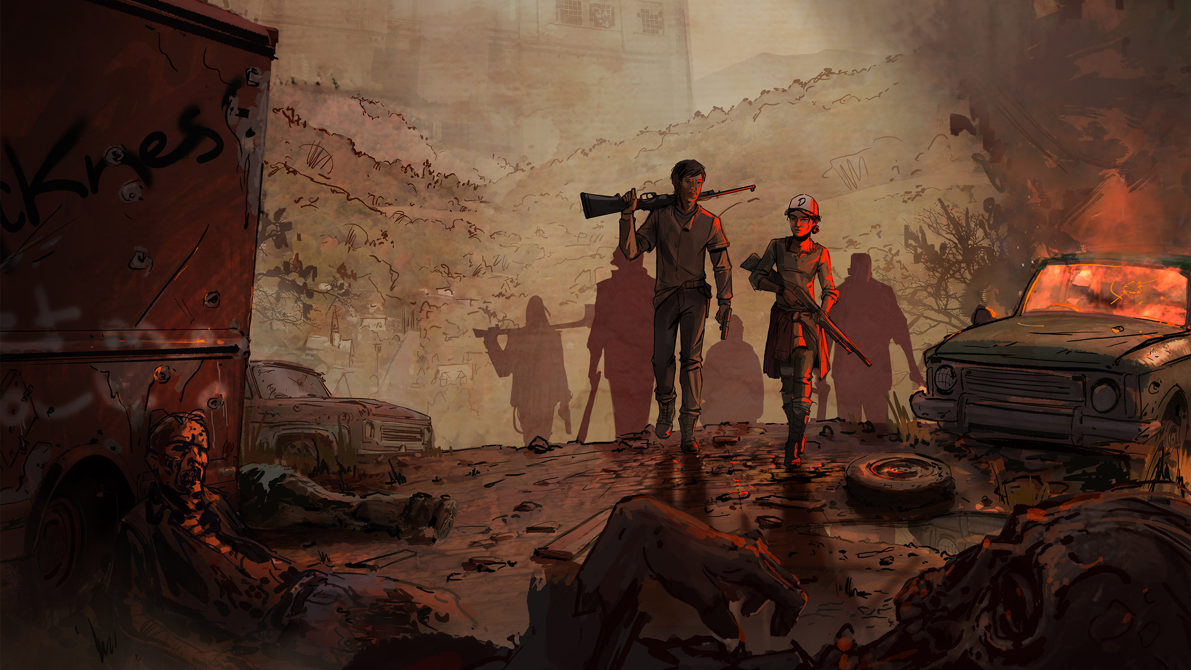 The Walking Dead Telltale Wallpapers