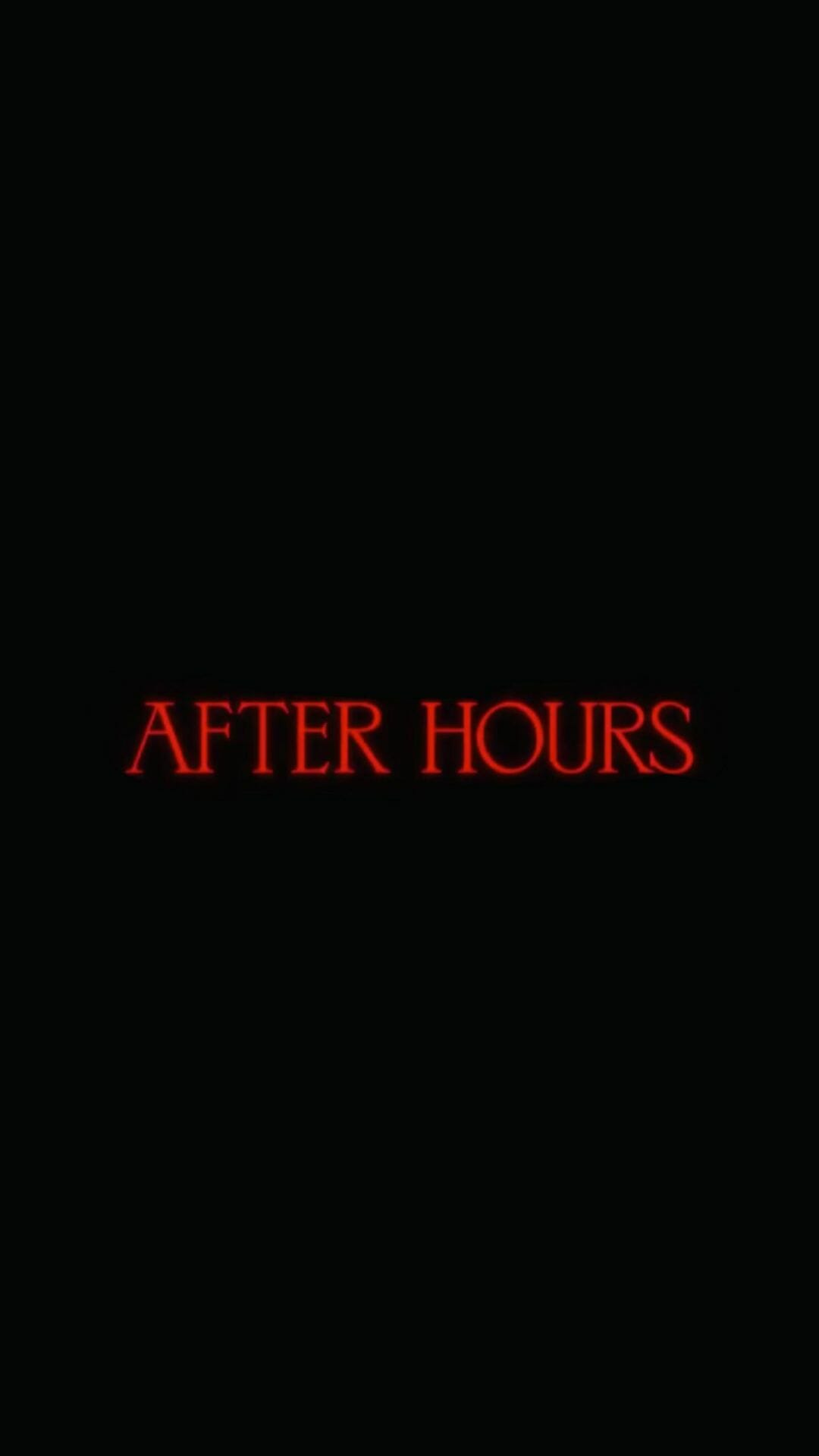 The Weeknd After Hours Wallpapers