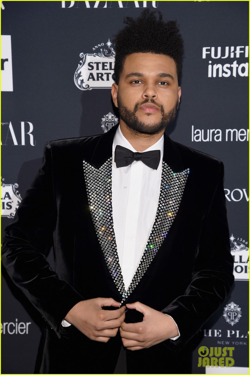 The Weeknd Courtney Love Harpers Bazaar 2017 Wallpapers