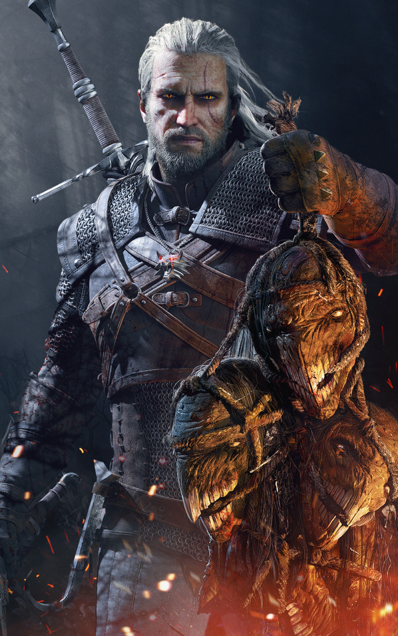 The Witcher 3 Phone Wallpapers