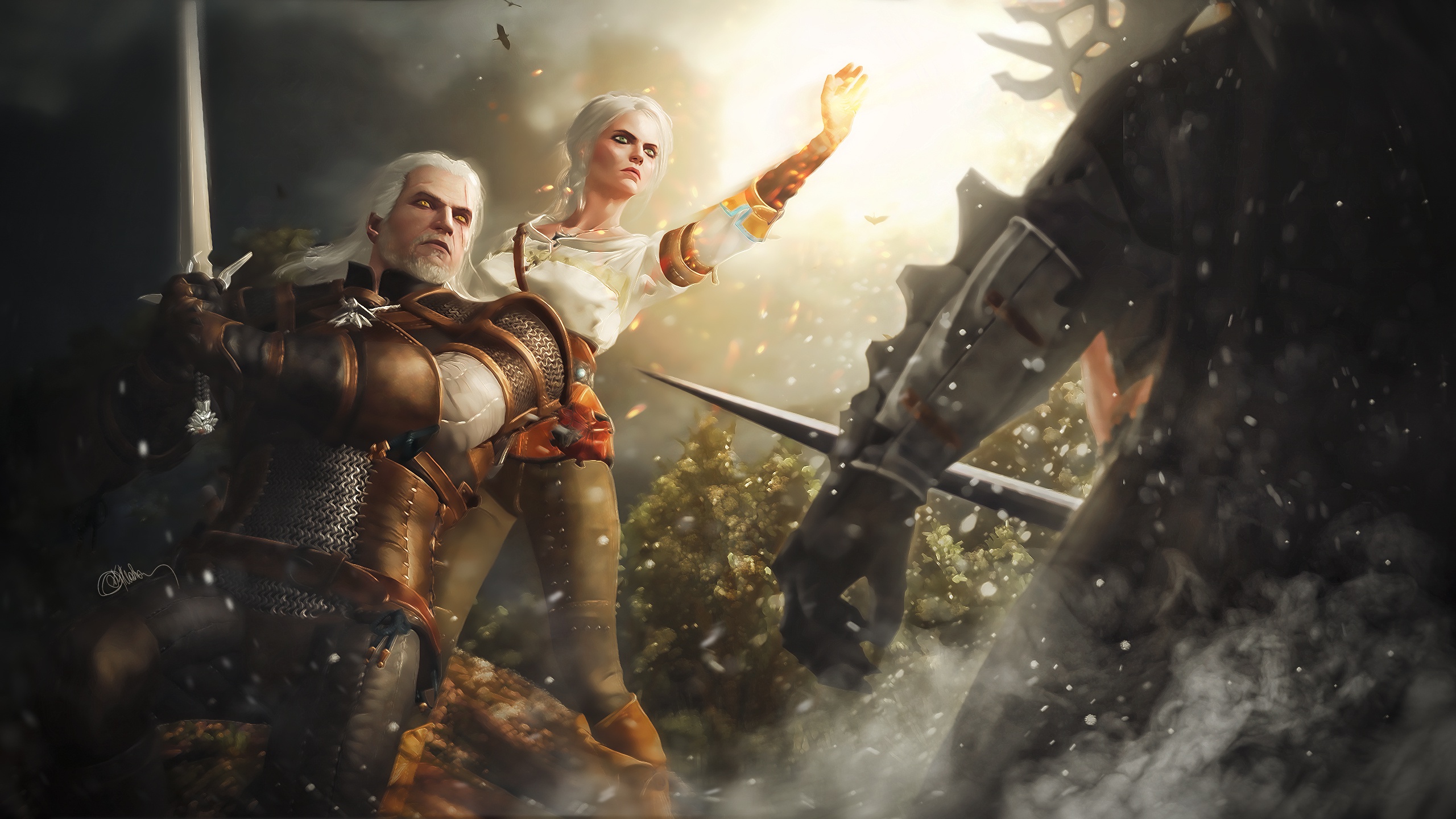 The Witcher 3 Wild Hunt Artwork Wallpapers