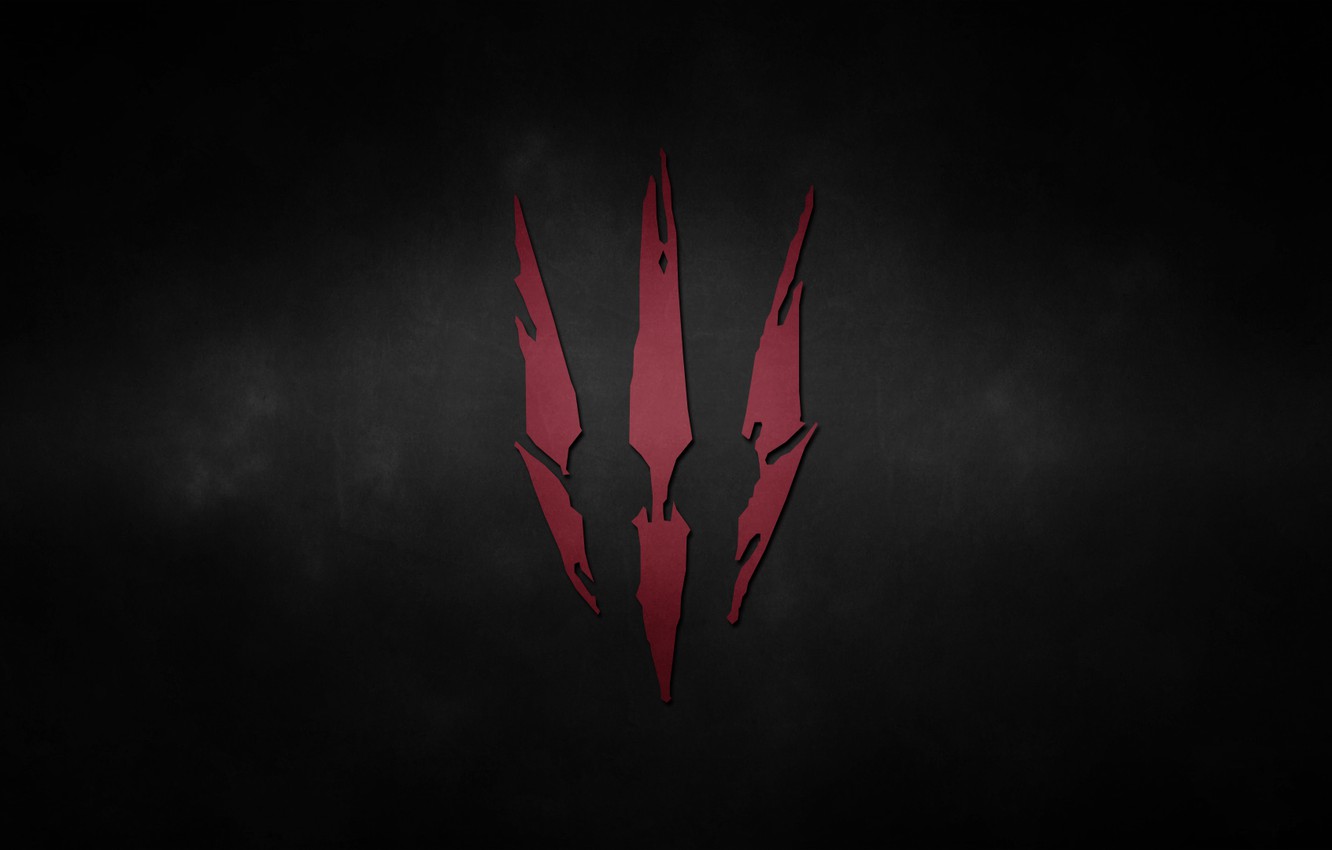 The Witcher 3 Wild Hunt Minimalism Logo Wallpapers