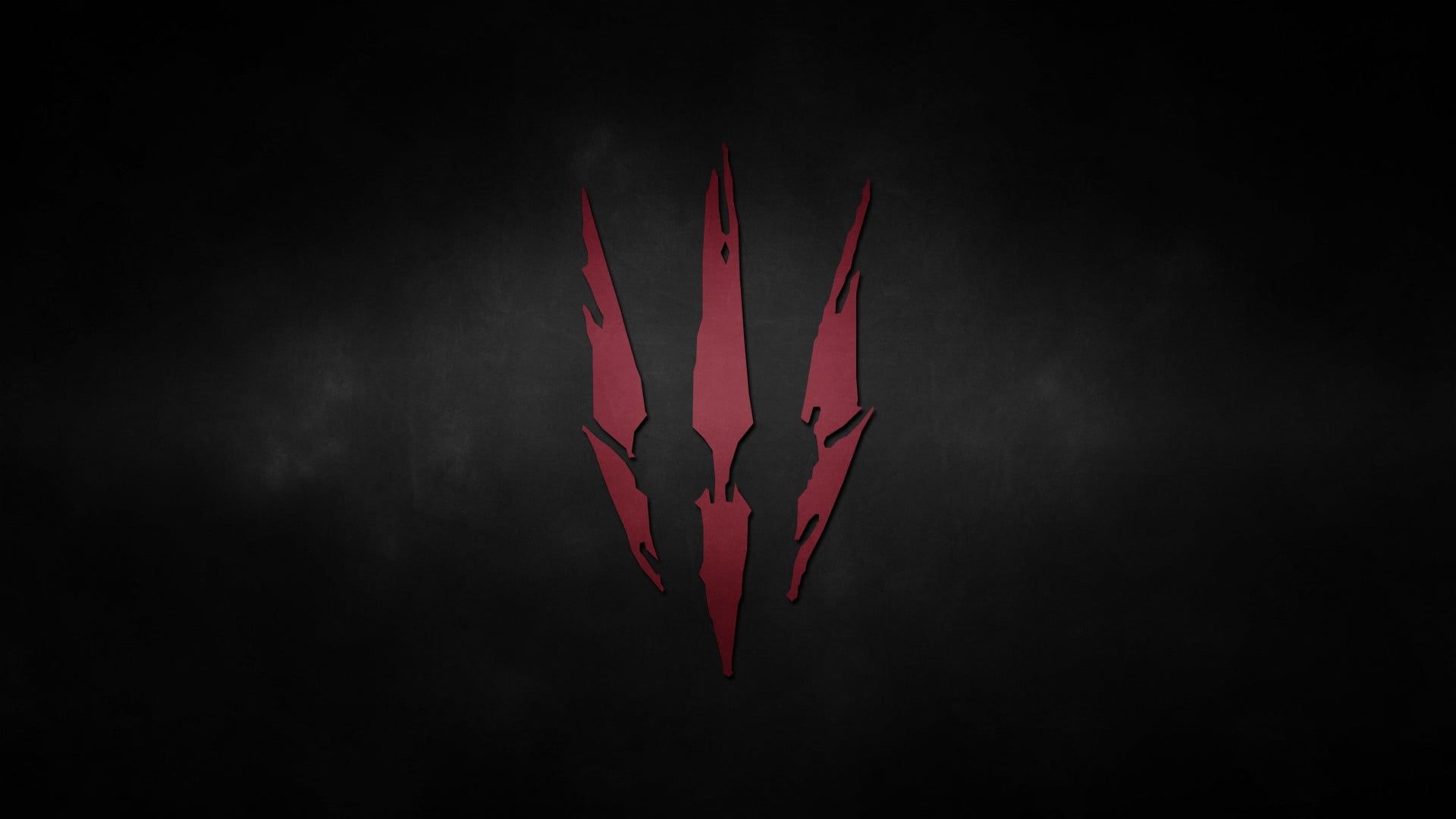 The Witcher 3 Wild Hunt Minimalism Logo Wallpapers