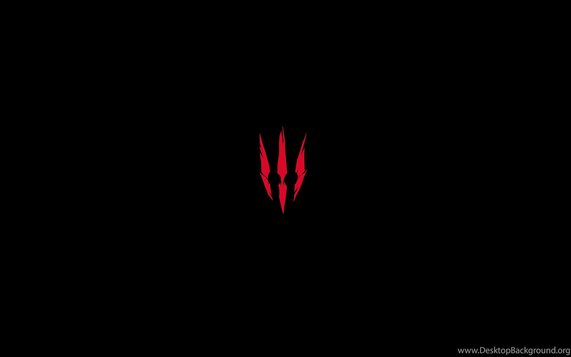 The Witcher 3 Wild Hunt Minimalism Logo Wallpapers